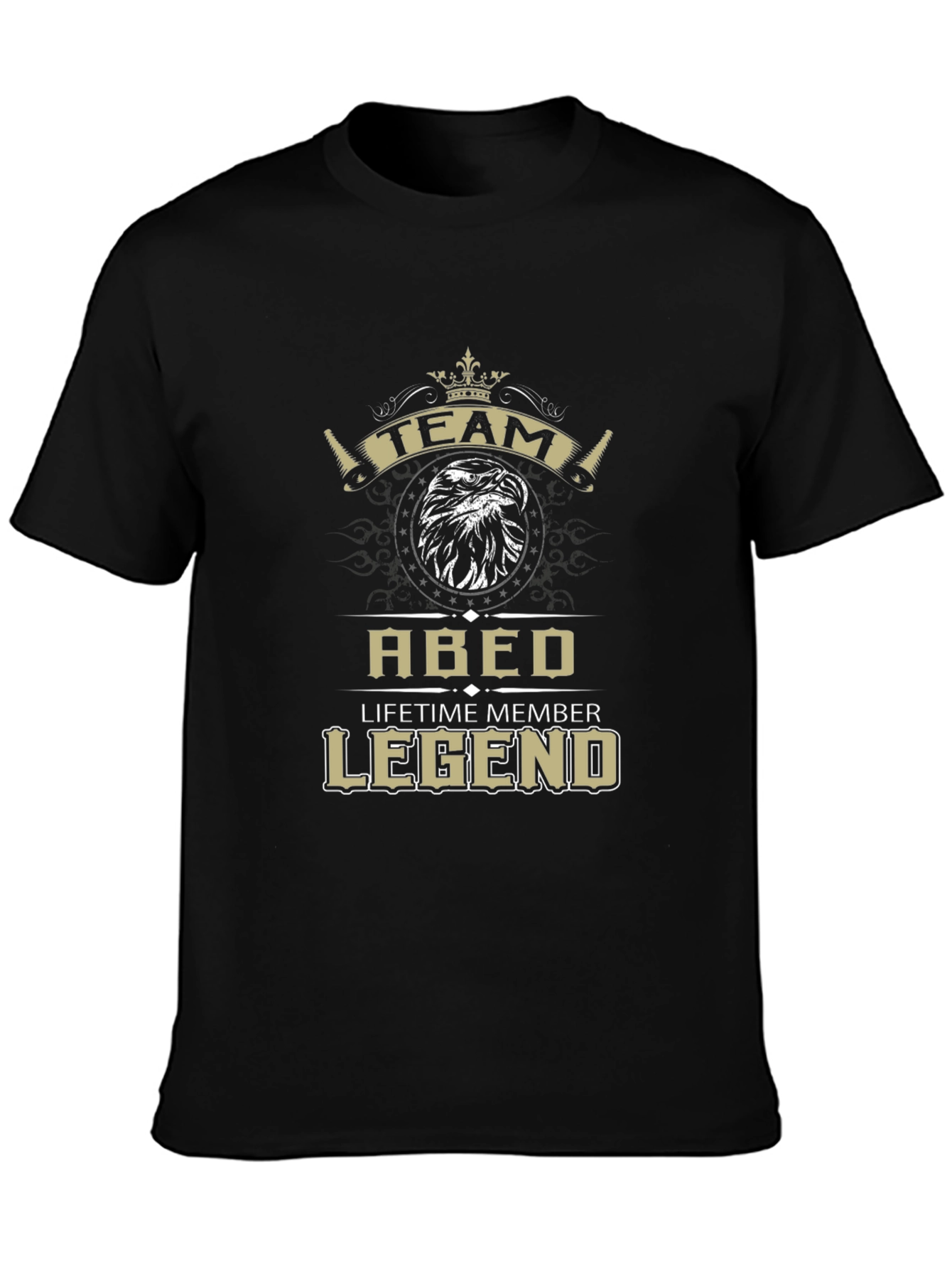 Team Abed Legend Tee - Lifetime Member Black T-Shirt