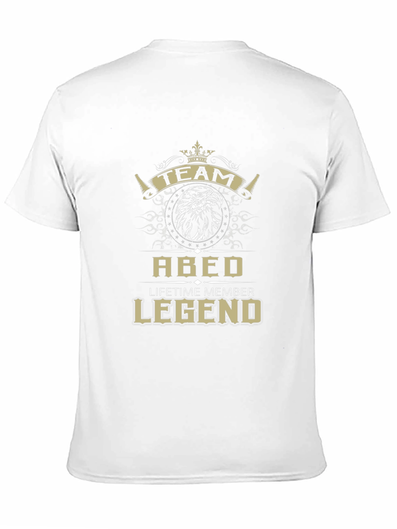 Team Abed Legend Tee - Lifetime Member Black T-Shirt