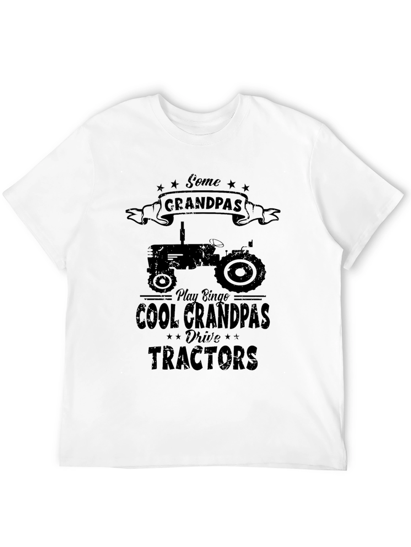 Cool Grandpas Drive Tractors Tee