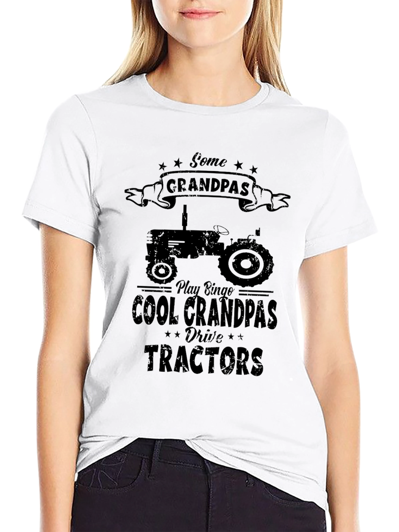 Cool Grandpas Drive Tractors Tee