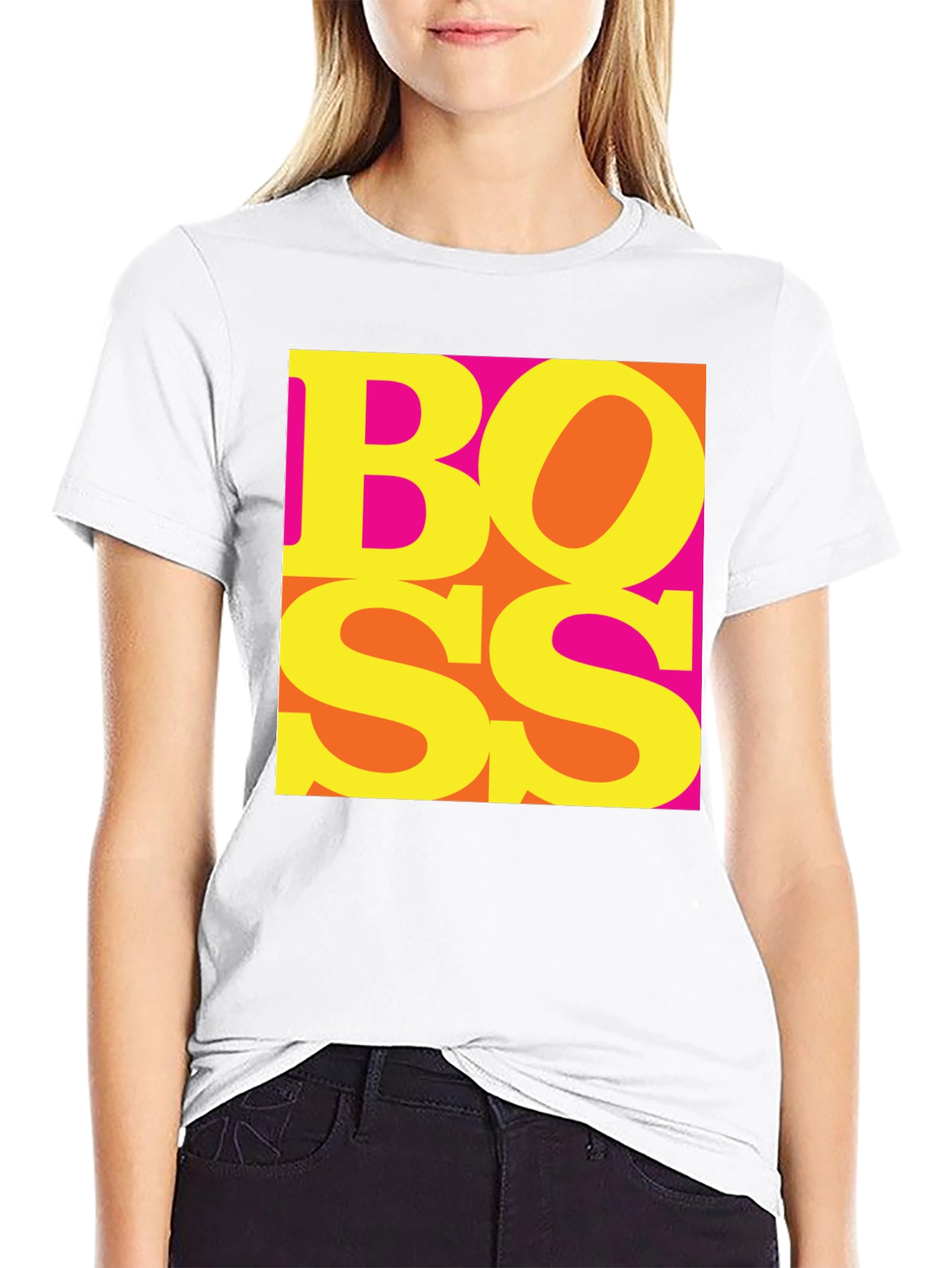 Bold BOSS Graphic Tee - Statement Style