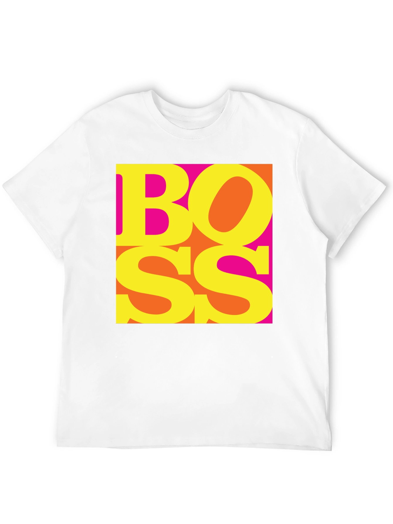 Bold BOSS Graphic Tee - Statement Style