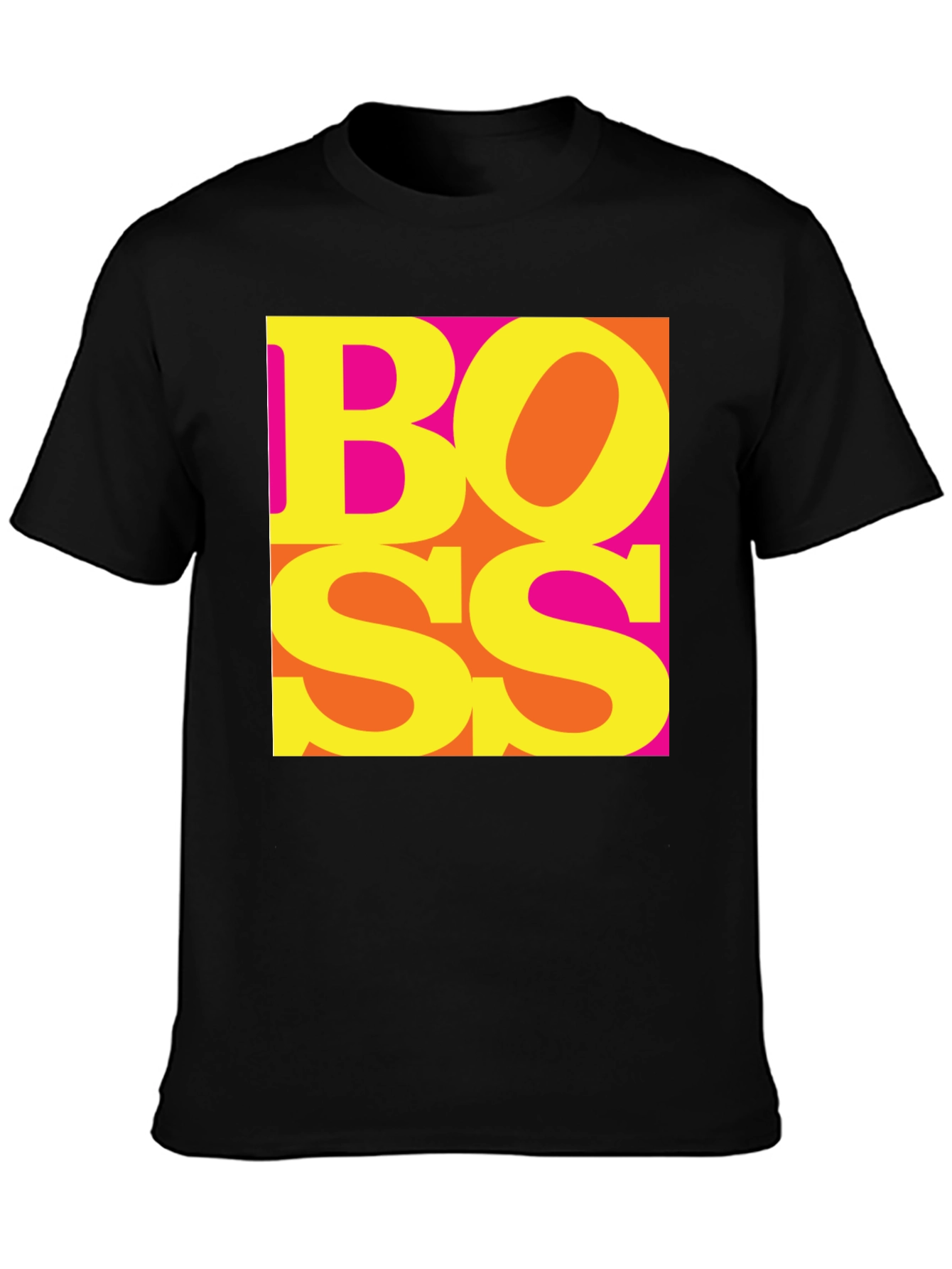 Bold BOSS Graphic Tee - Statement Style