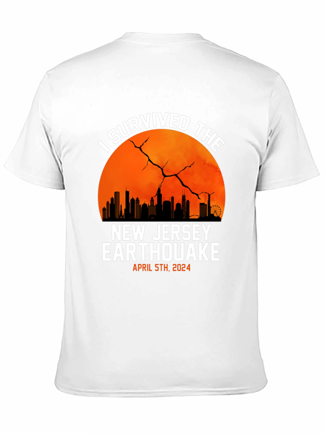 I Survived New Jersey Earthquake April 5th 2024 T-Shirt