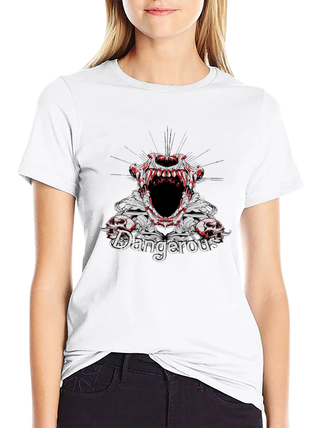 Dangerous Skull T-Shirt
