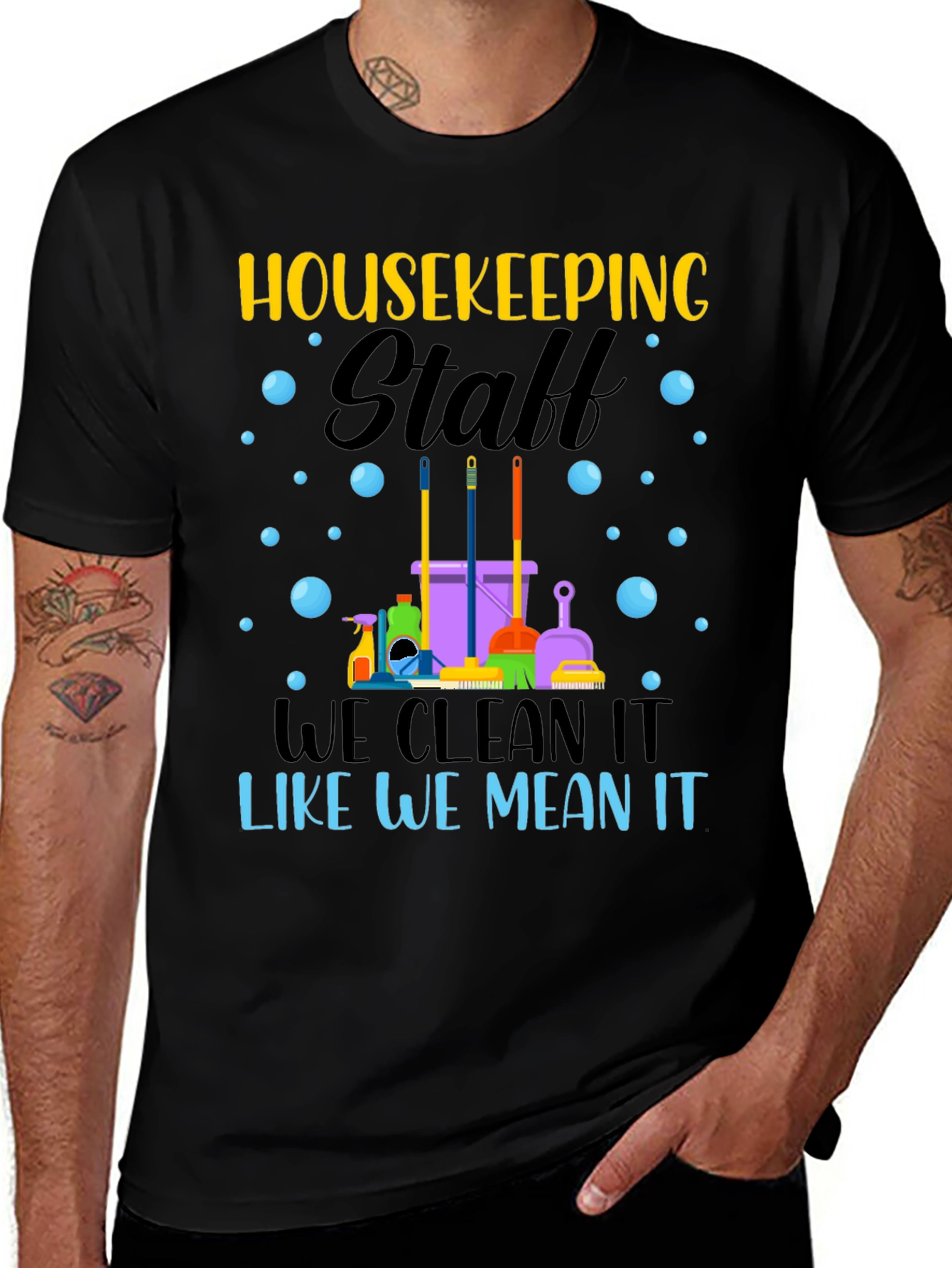 Housekeeping Staff Cleaning T-Shirt