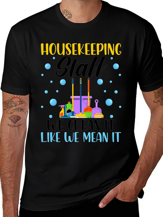 Housekeeping Staff Cleaning T-Shirt