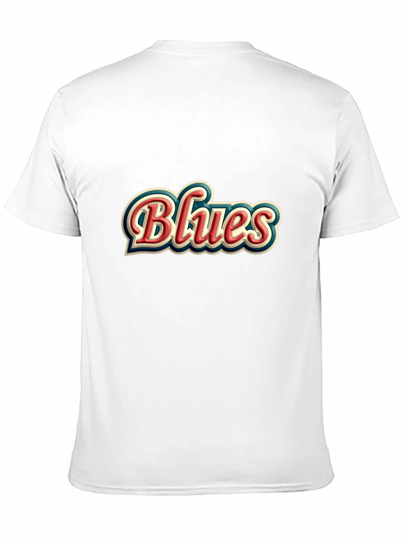 Retro Blues Graphic T-Shirt - Classic Style