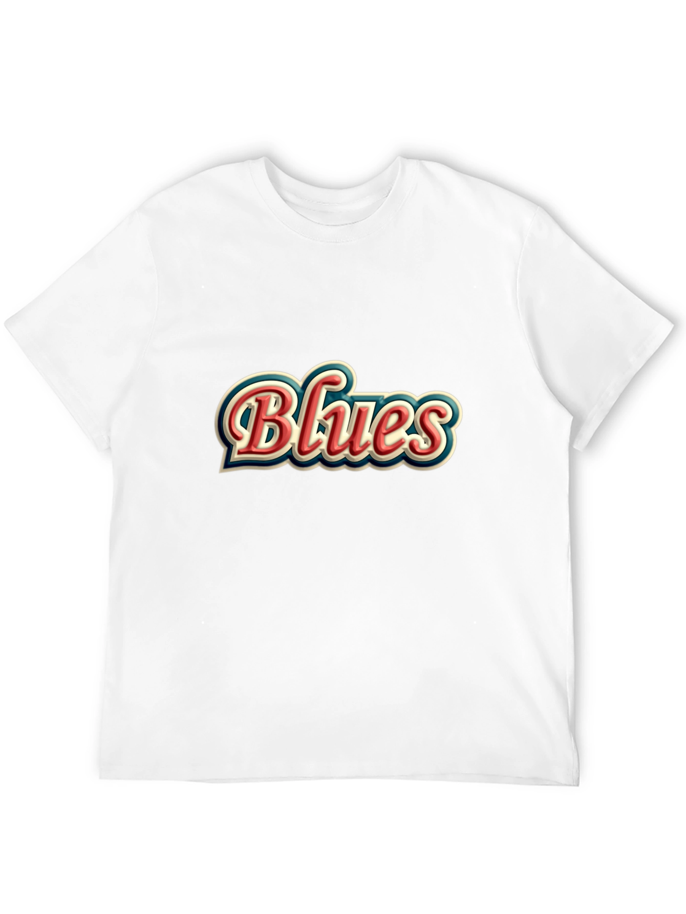Retro Blues Graphic T-Shirt - Classic Style