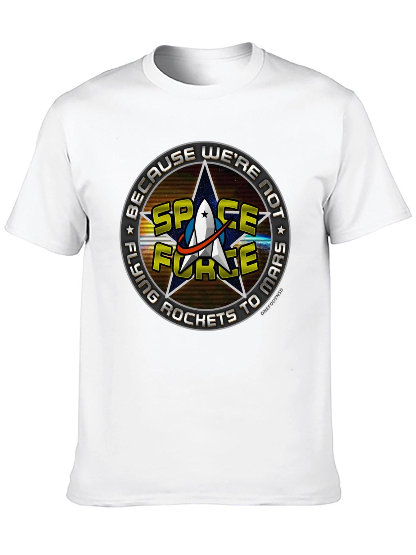 Space Force T-Shirt - Funny Rocket Design