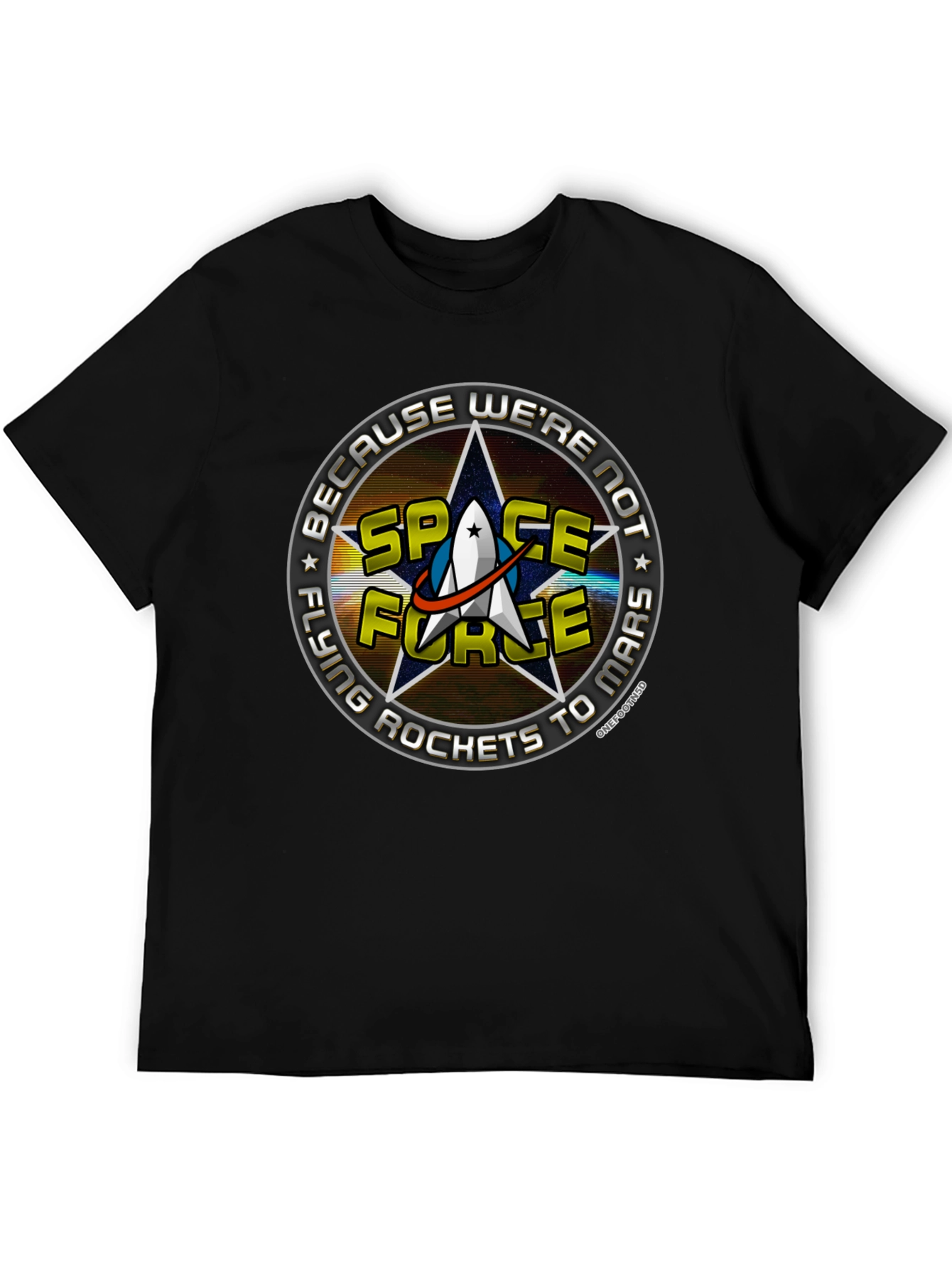Space Force T-Shirt - Funny Rocket Design