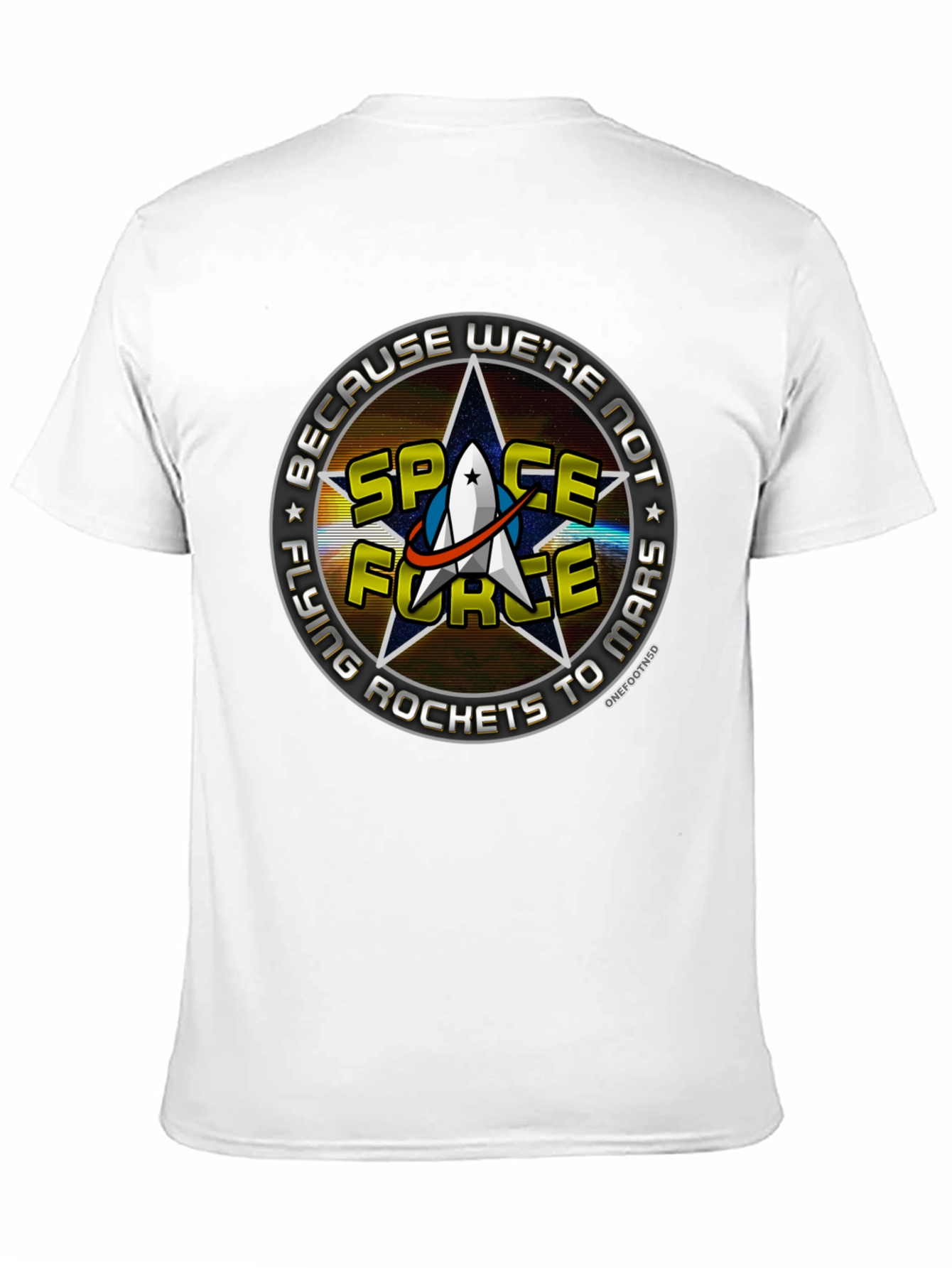 Space Force T-Shirt - Funny Rocket Design