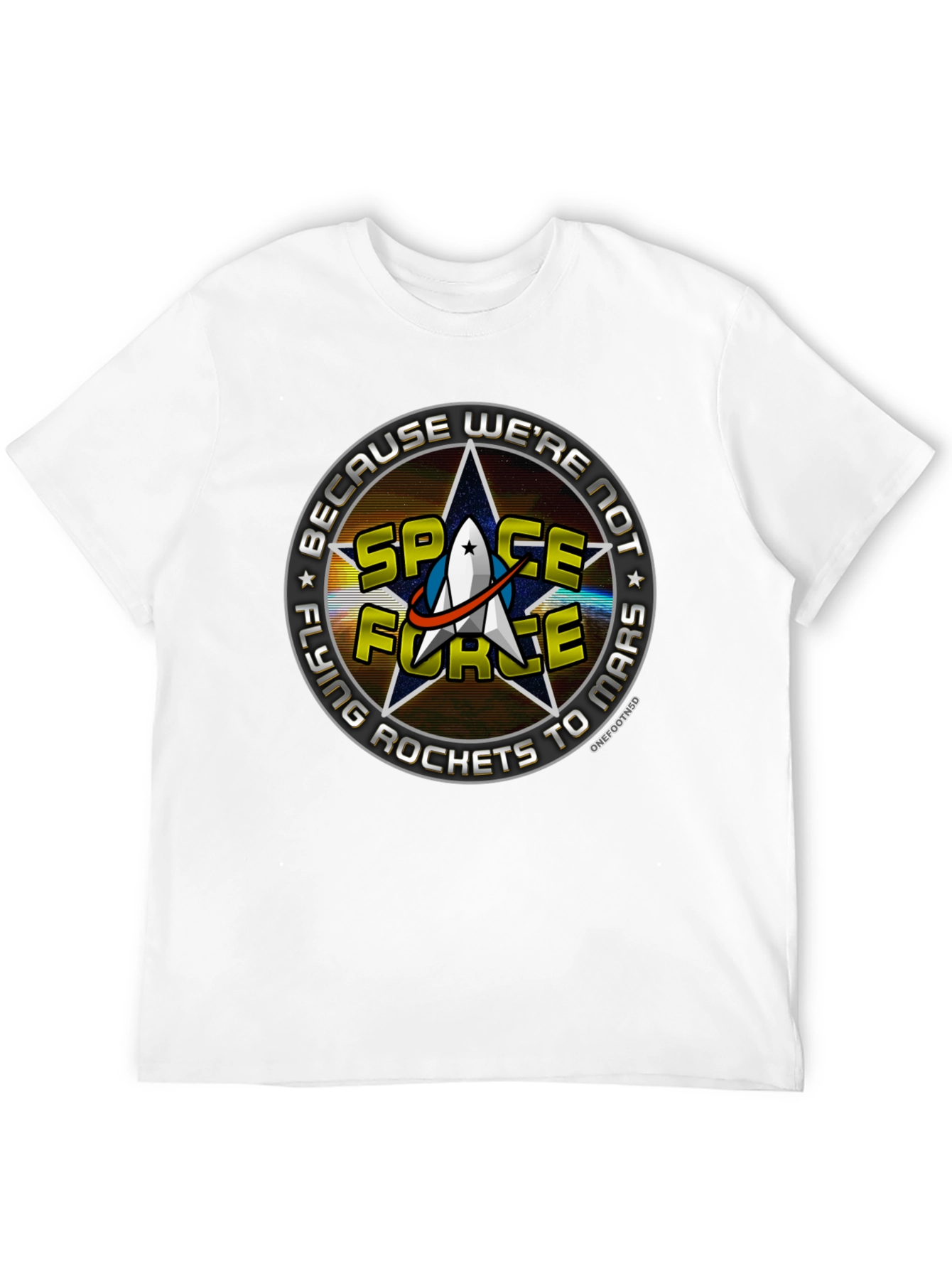Space Force T-Shirt - Funny Rocket Design