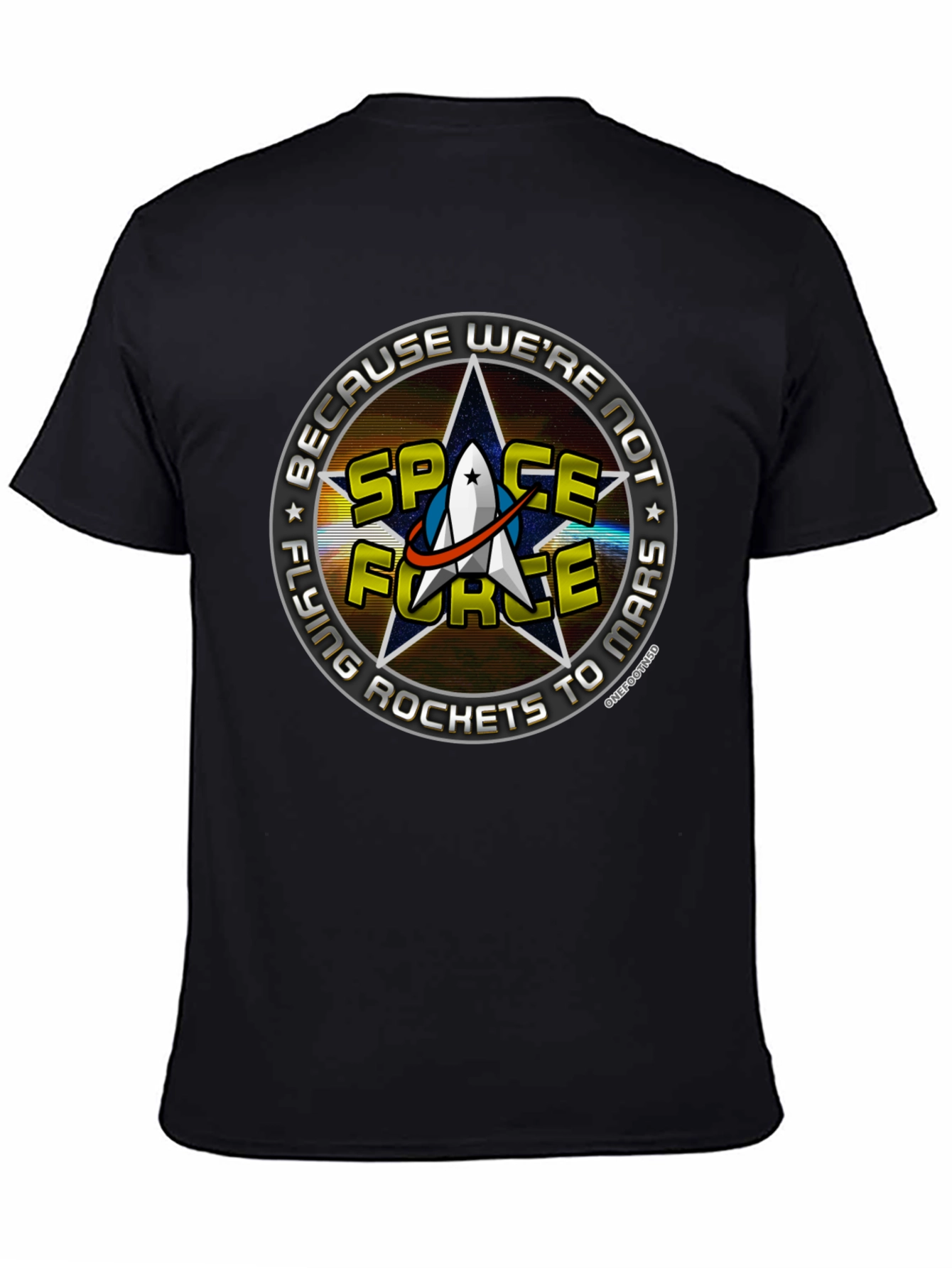 Space Force T-Shirt - Funny Rocket Design