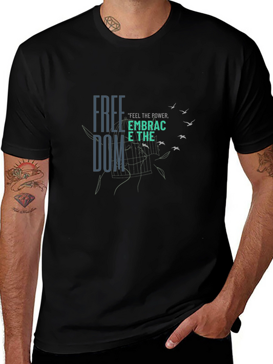 Freedom Embrace Graphic Tee - Modern Comfort