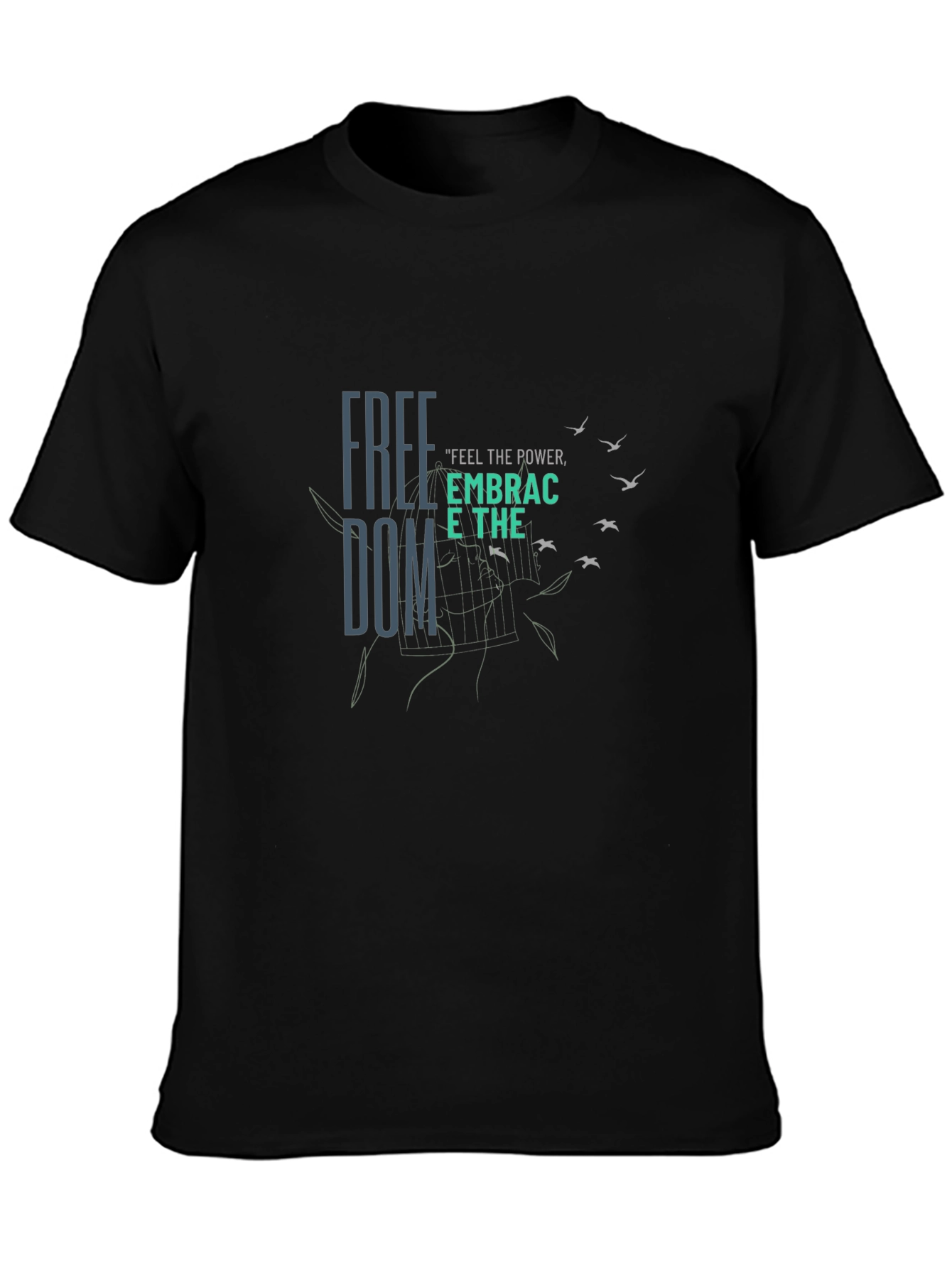 Freedom Embrace Graphic Tee - Modern Comfort