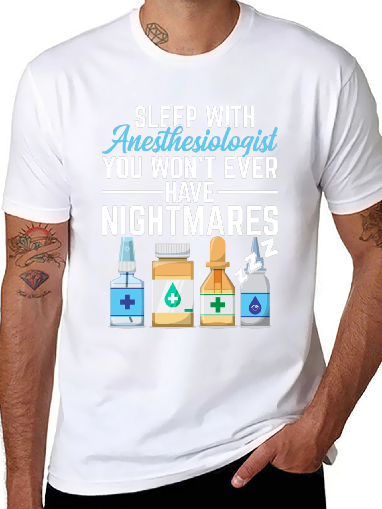Anesthesiologist Nightmare T-Shirt - Medical Humor Tee