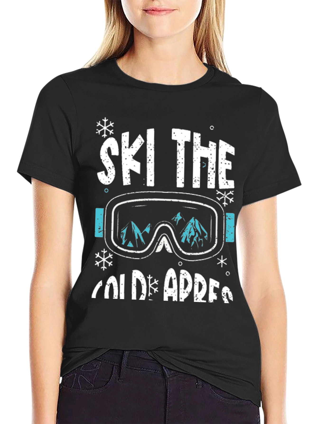 Ski the Cold Après Ski Goggles Graphic Tee