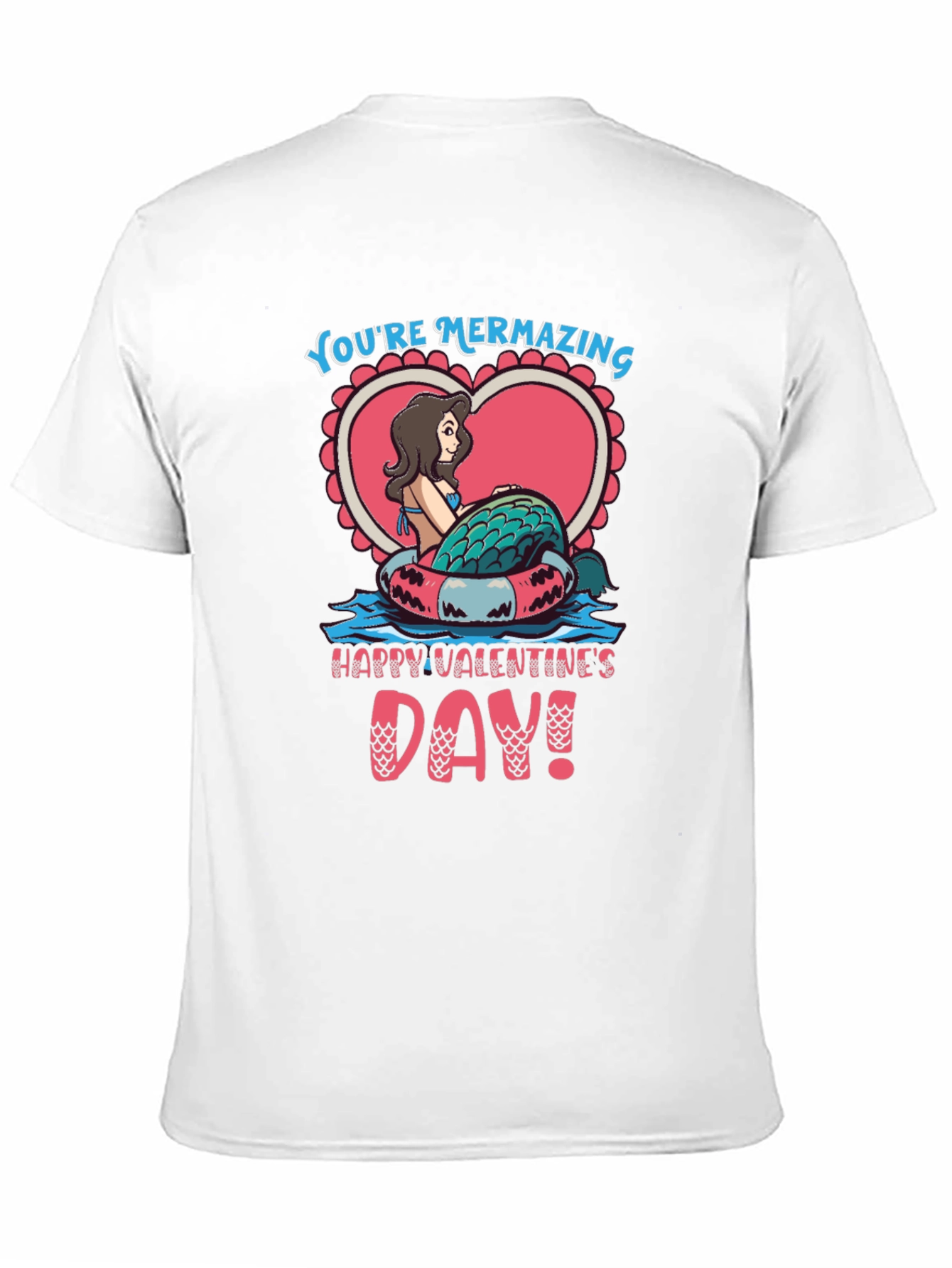 Mermazing Valentines Day Graphic Tee