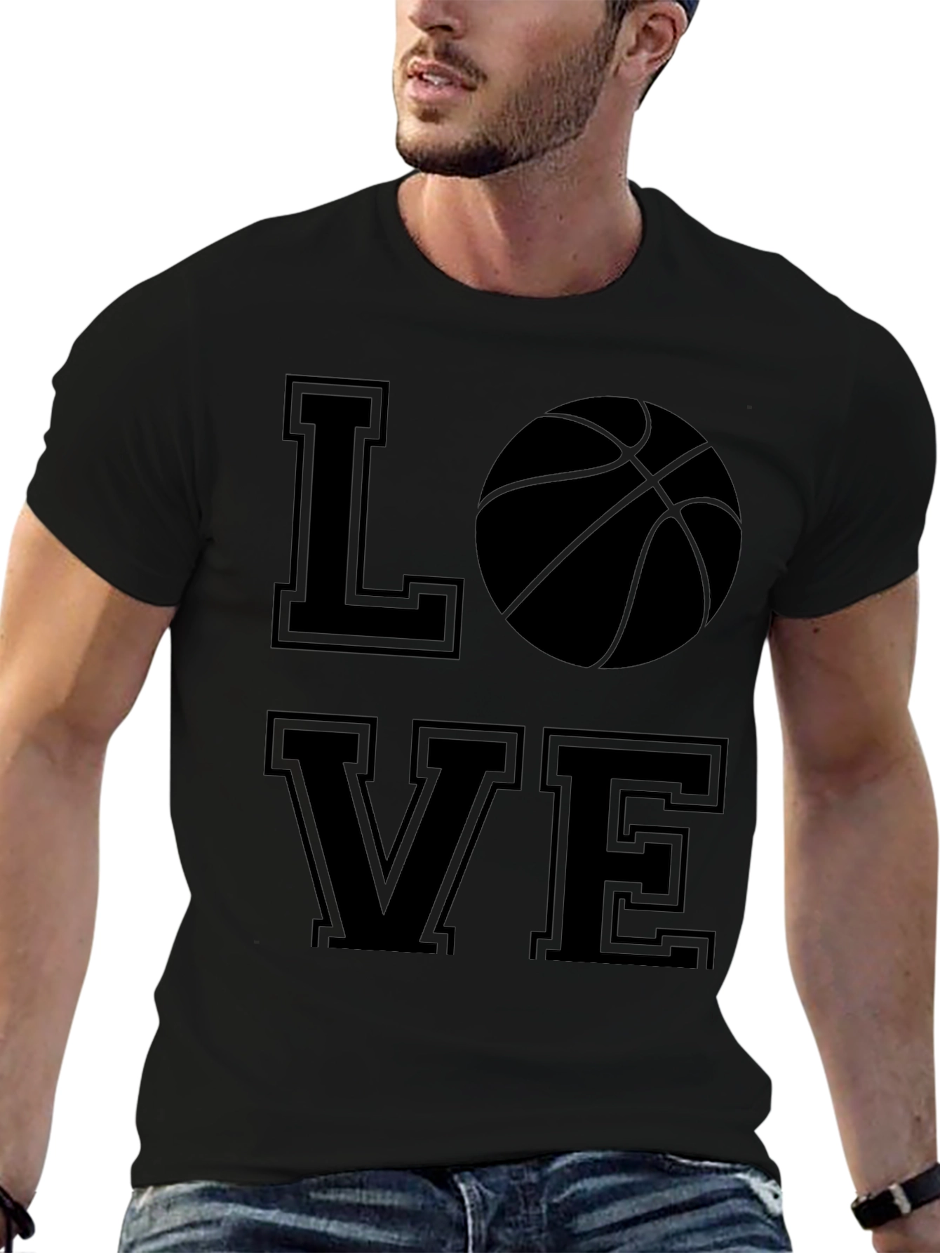 Love Basketball T-Shirt - Sporty Tee