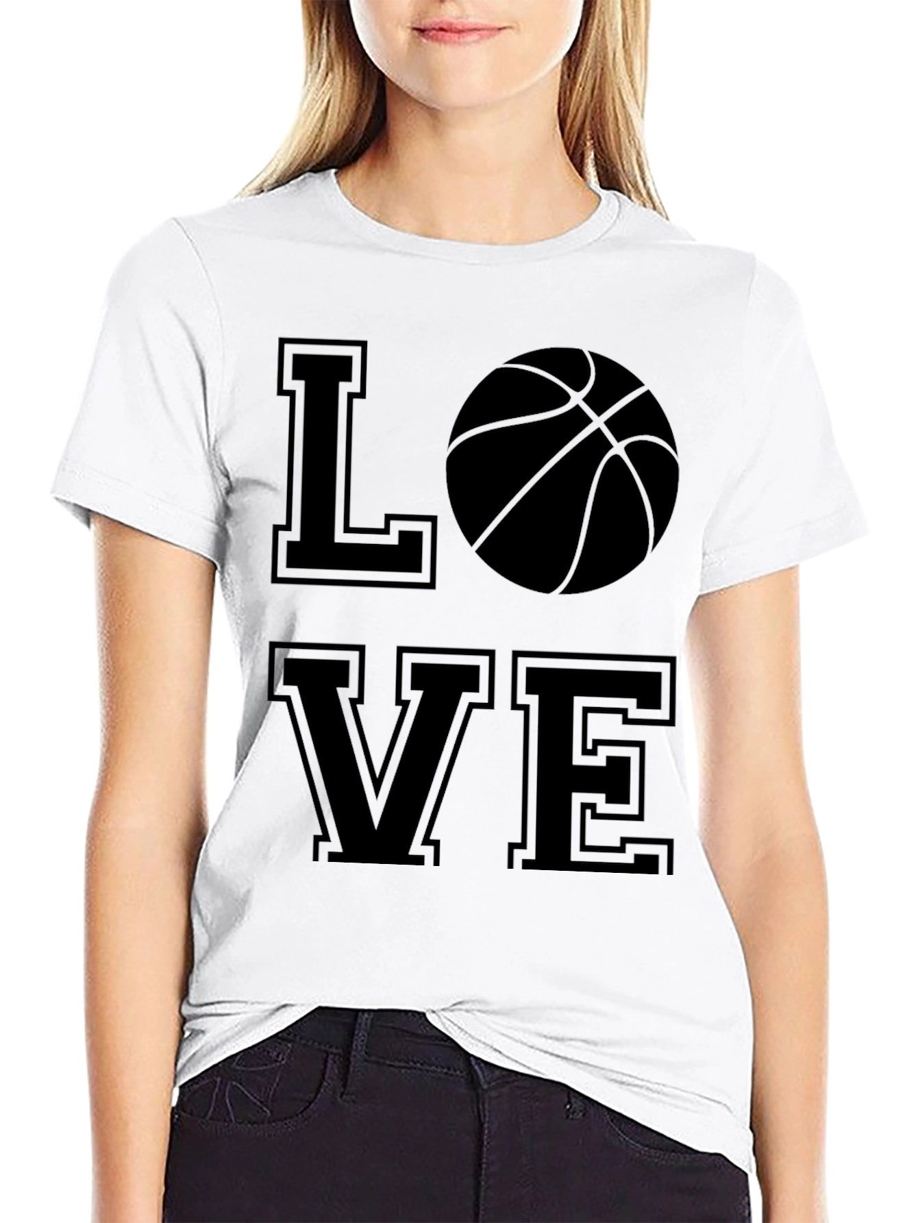 Love Basketball T-Shirt - Sporty Tee