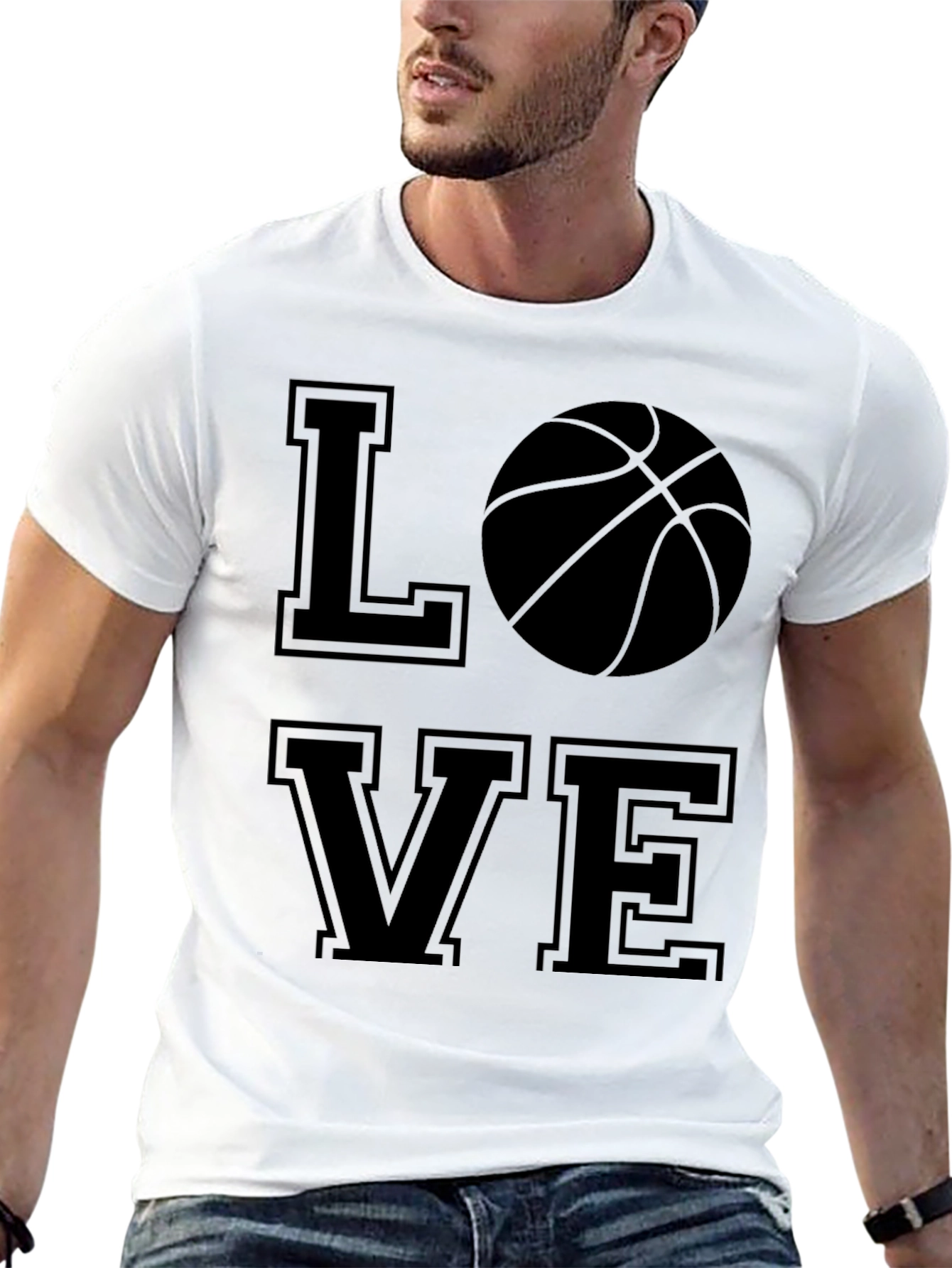 Love Basketball T-Shirt - Sporty Tee