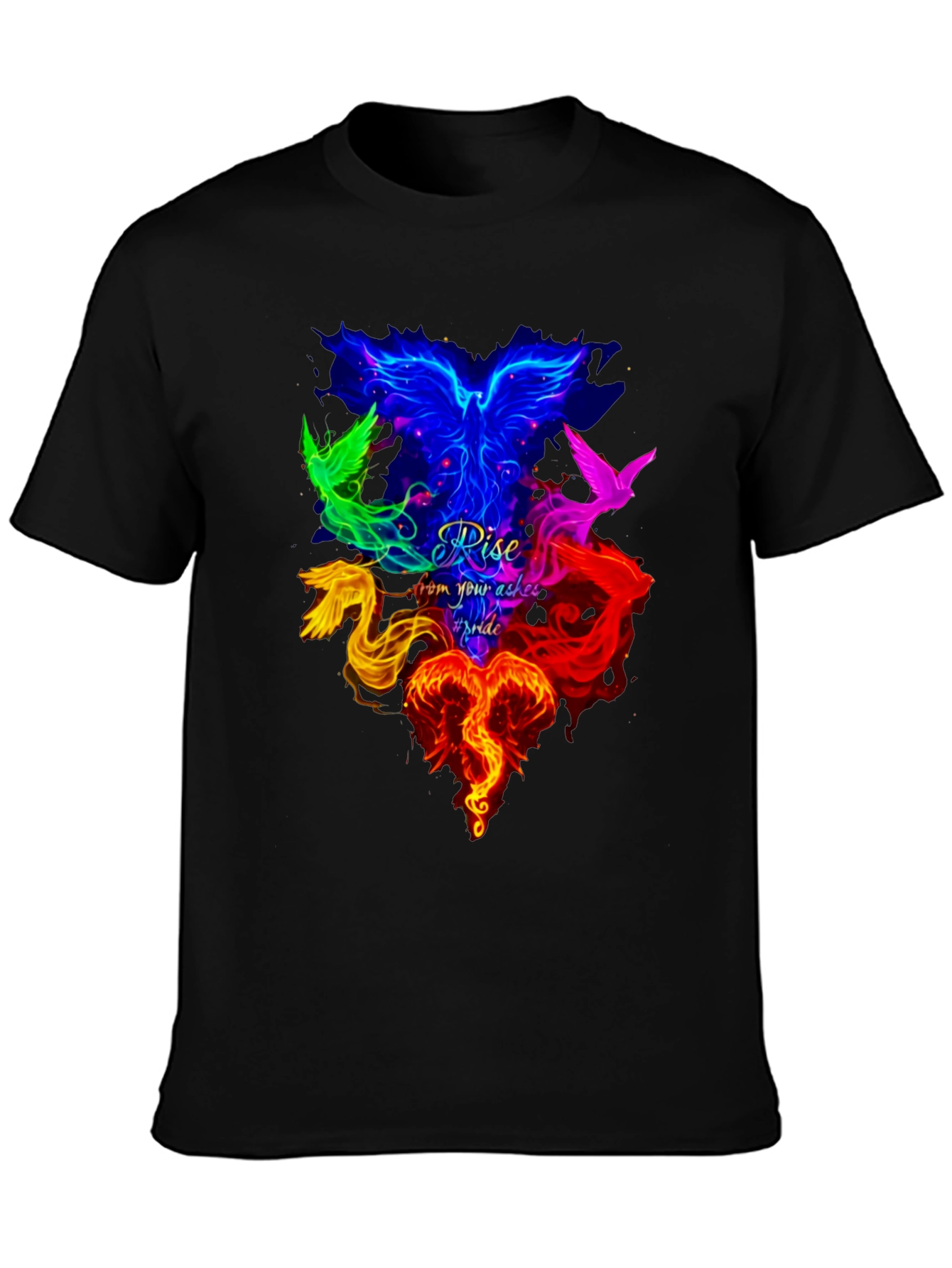 Rise Pride Phoenix Graphic T-Shirt
