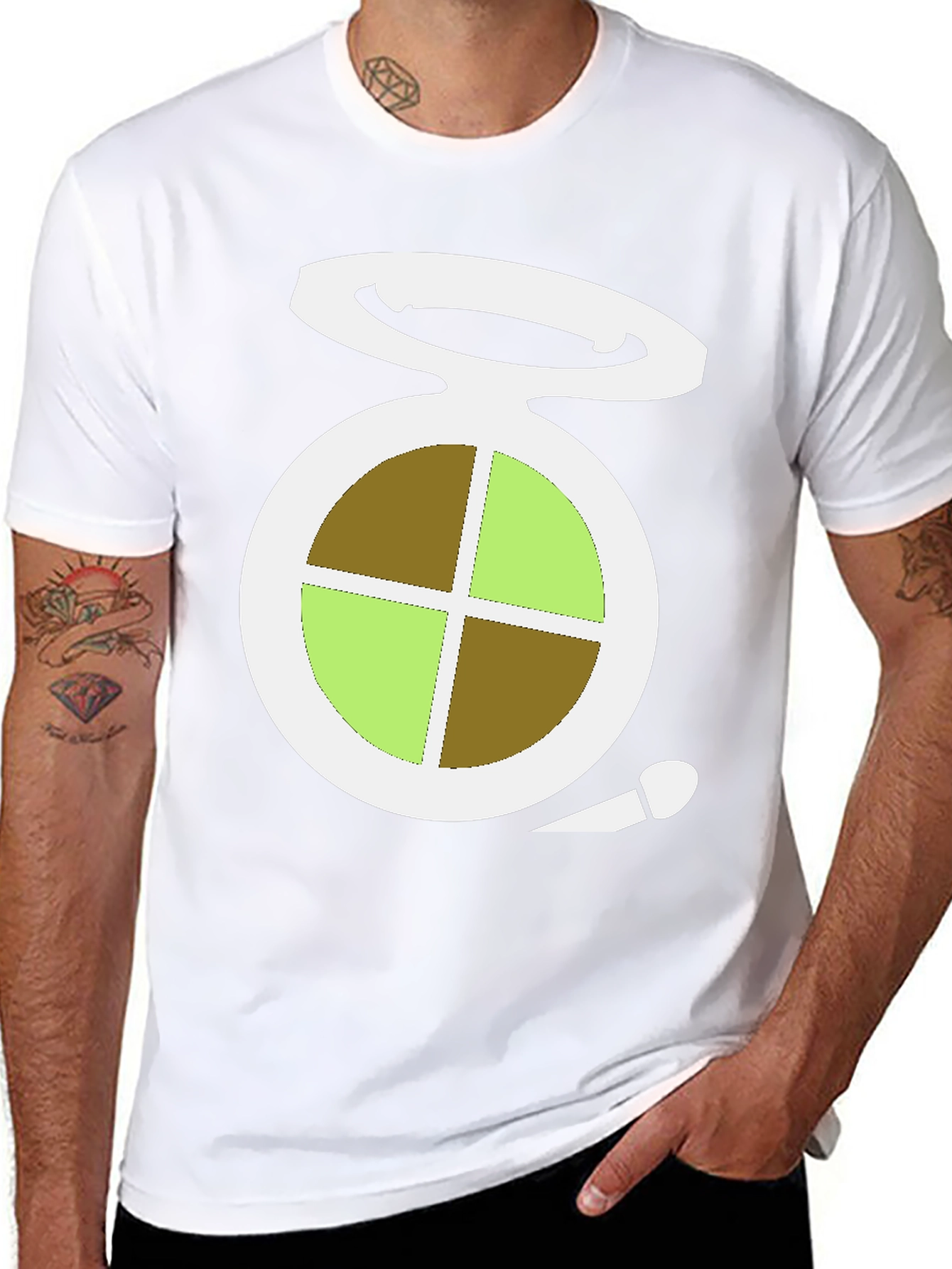 Makeup Palette Graphic Tee - Stylish Beauty Lovers Shirt