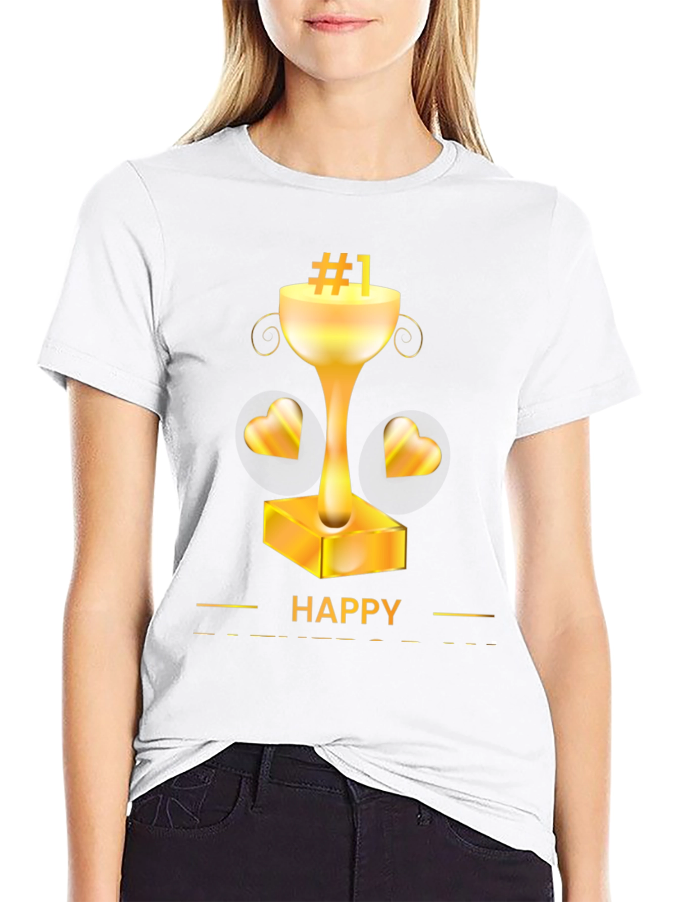 Happy Trophy Graphic Tee