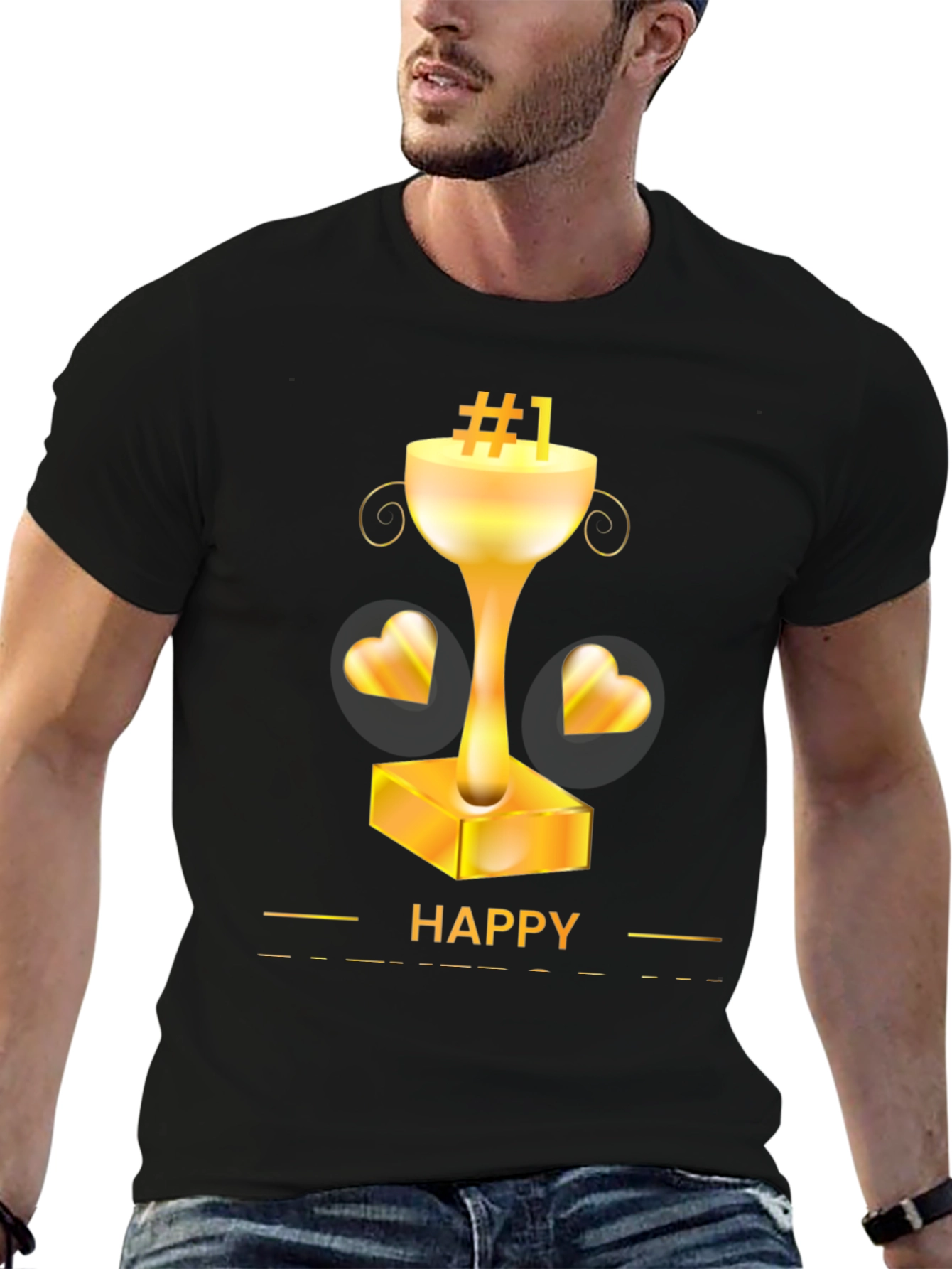 Happy Trophy Graphic Tee