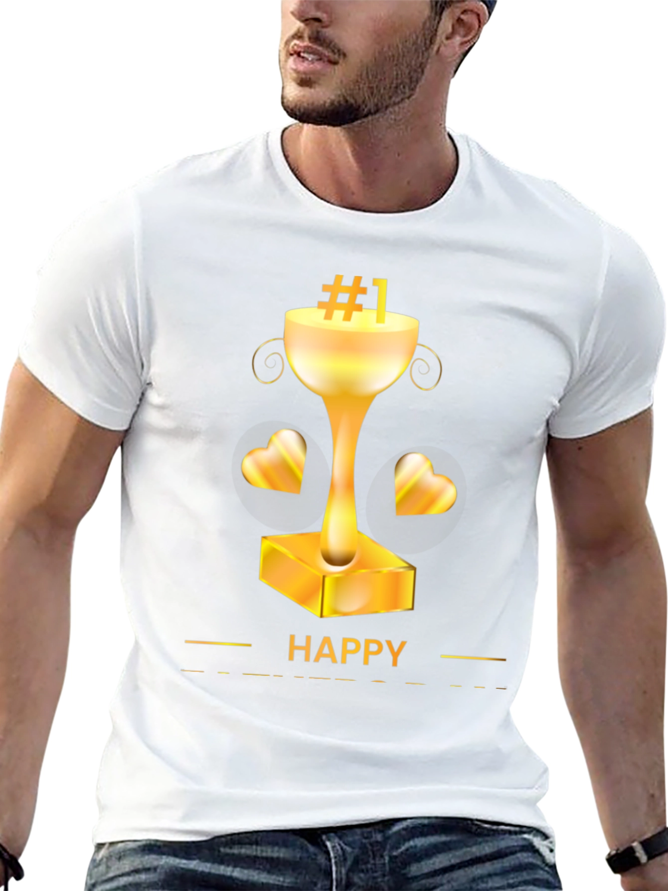 Happy Trophy Graphic Tee