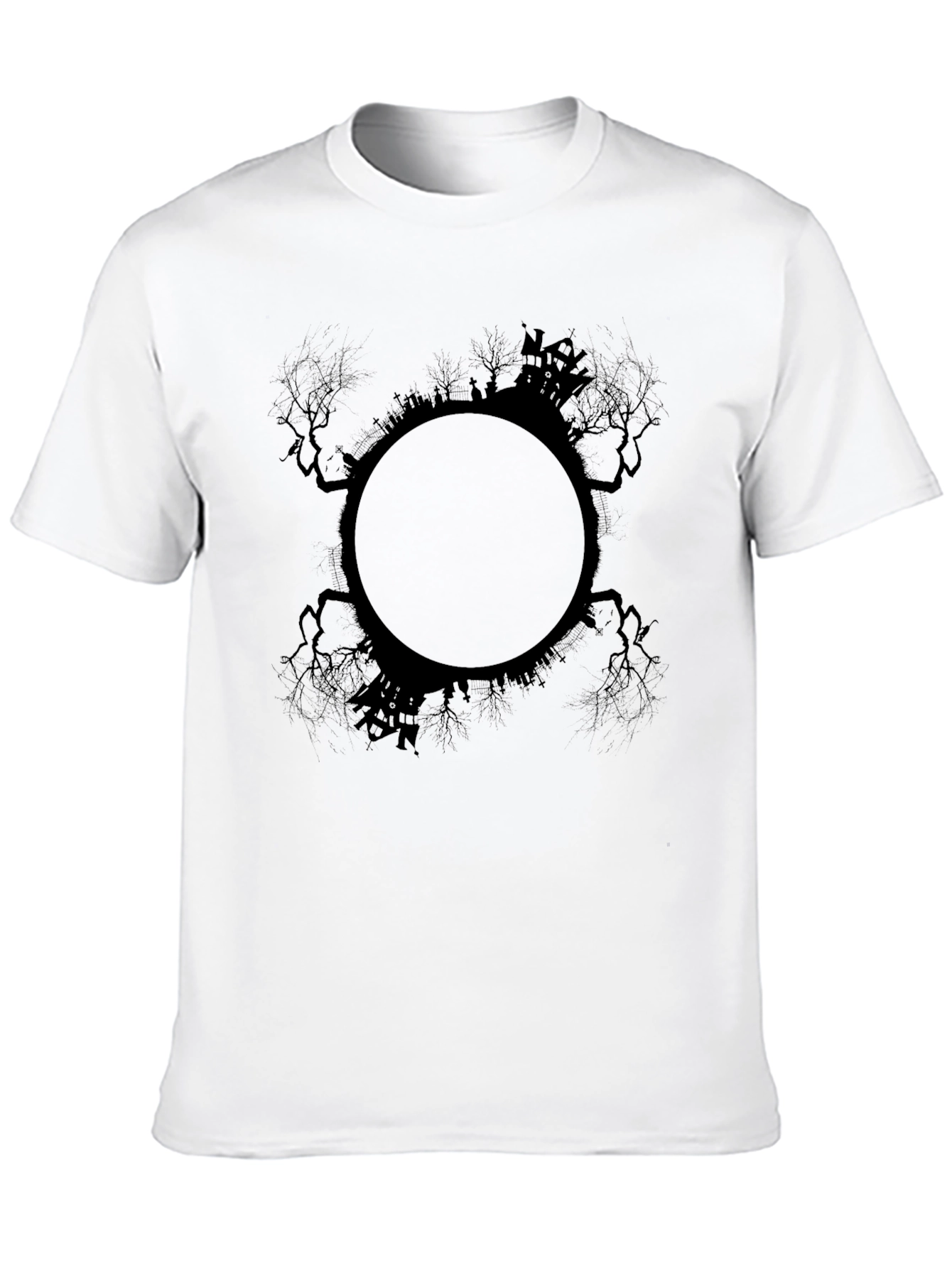 Spooky Halloween T-Shirt - Black Graphic Tee