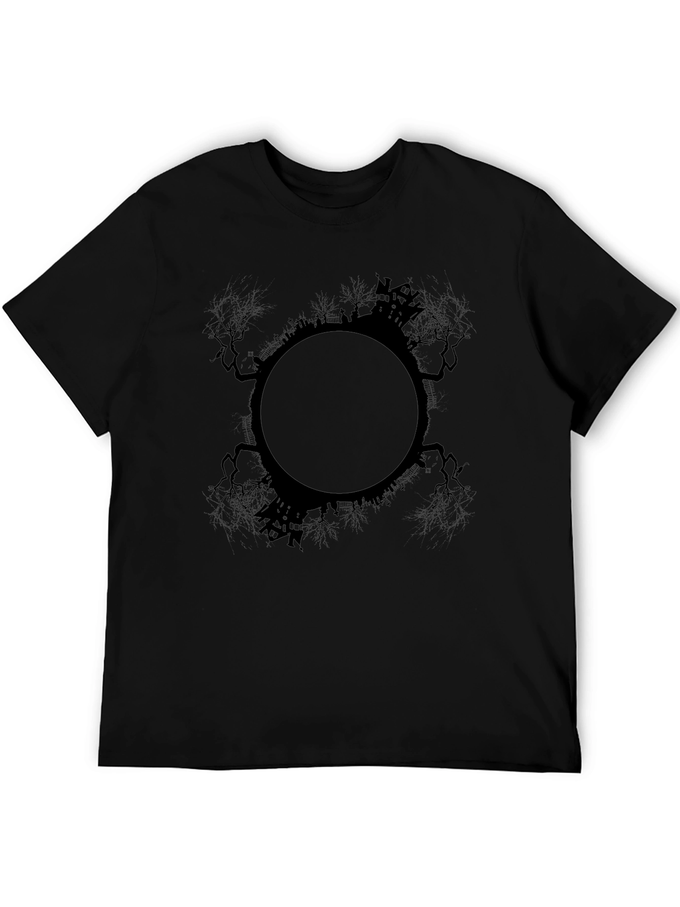Spooky Halloween T-Shirt - Black Graphic Tee