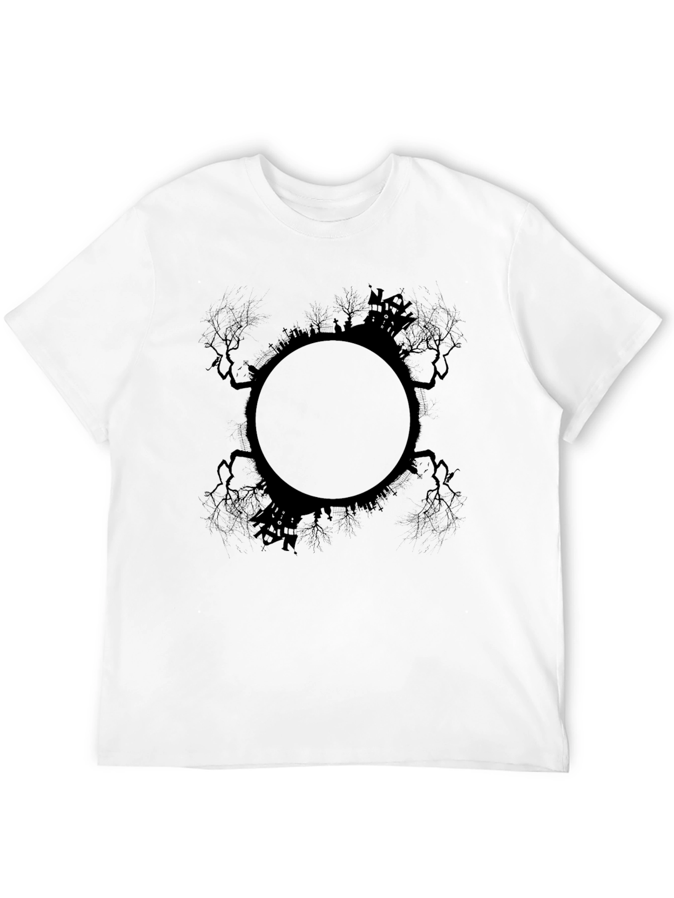 Spooky Halloween T-Shirt - Black Graphic Tee