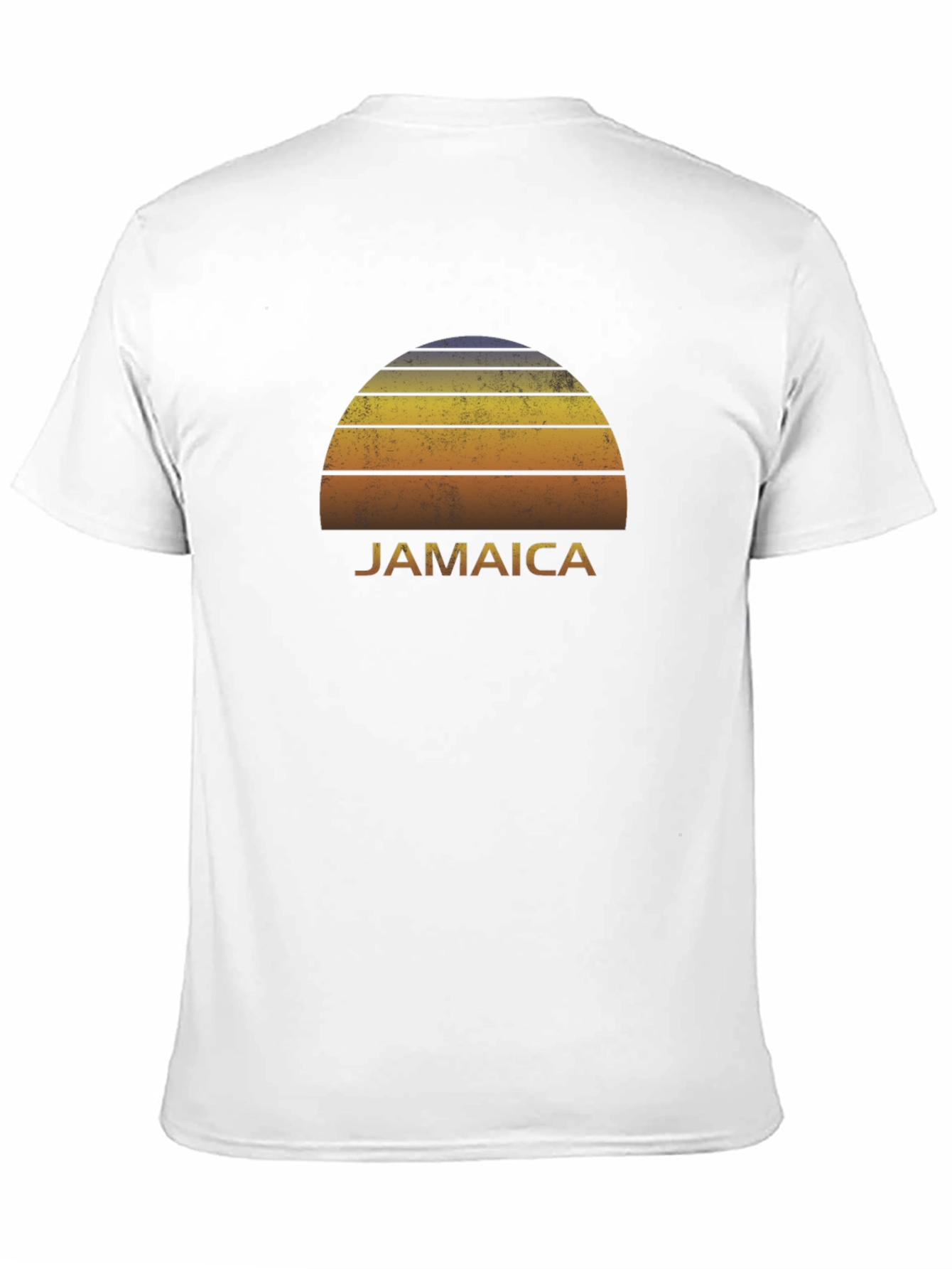 Jamaica Sunset Graphic Tee - Retro Style Comfort
