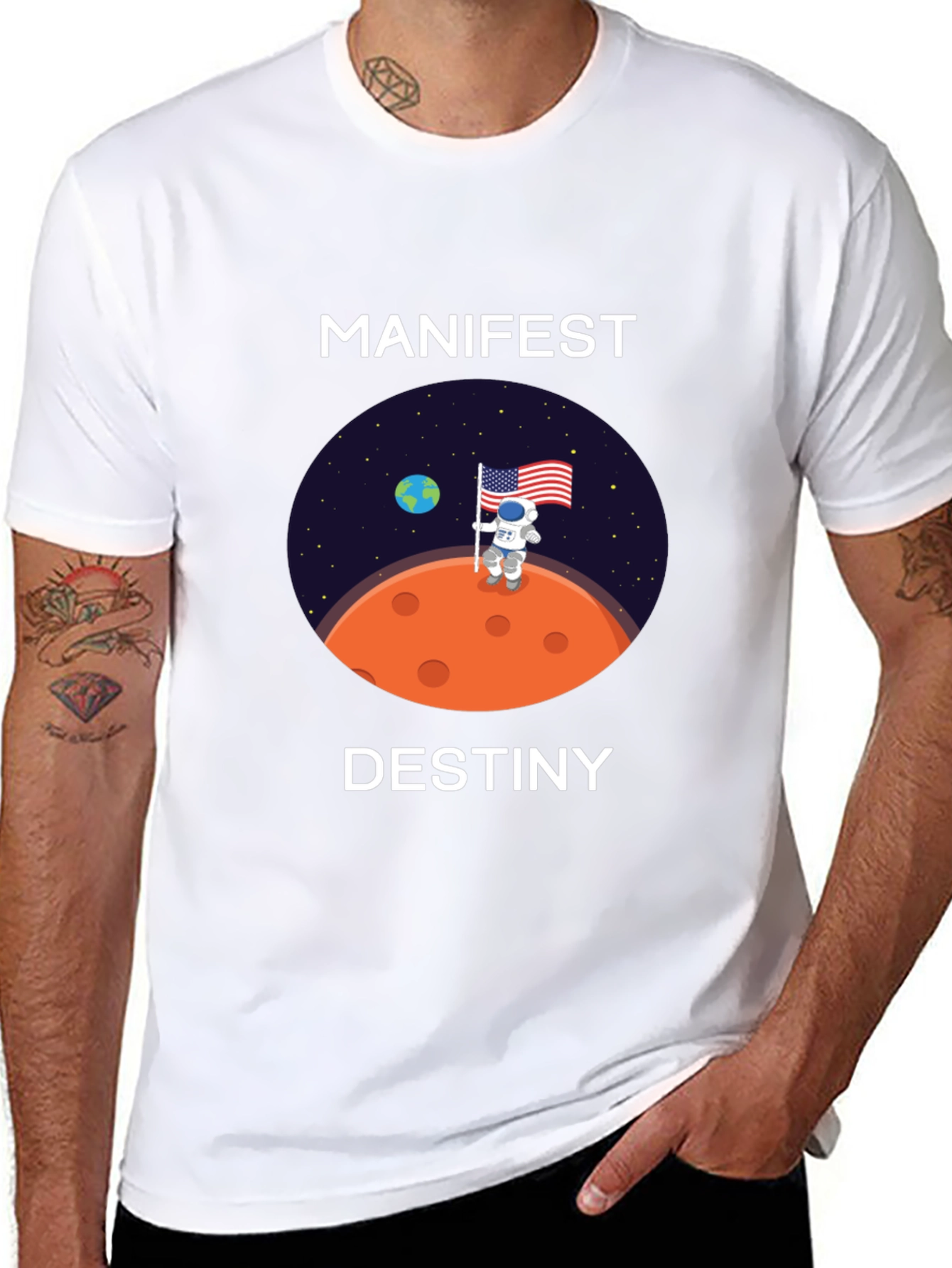 Manifest Destiny Astronaut T-Shirt