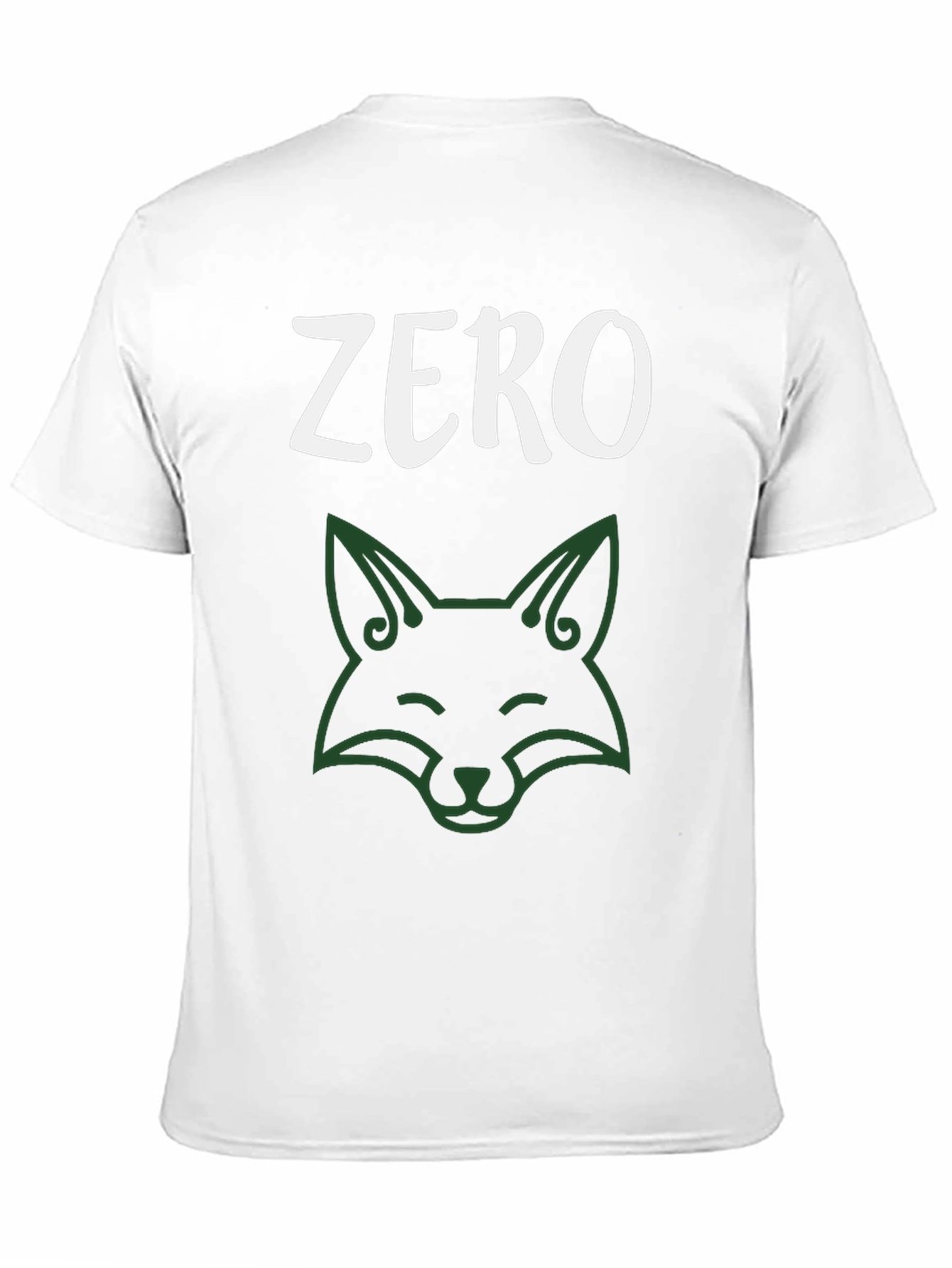 Zero Fox Given T-Shirt - Stylish Black Tee