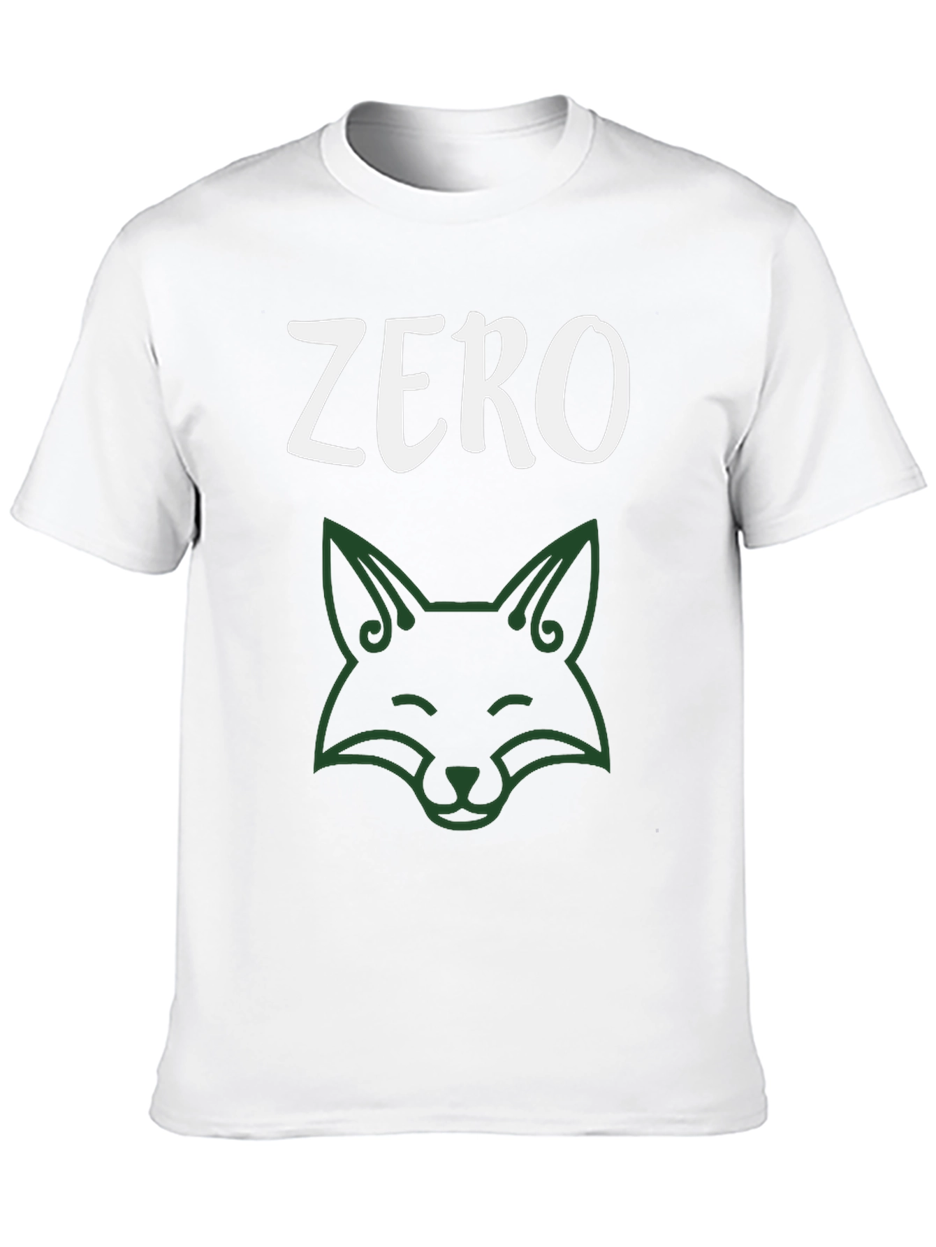 Zero Fox Given T-Shirt - Stylish Black Tee