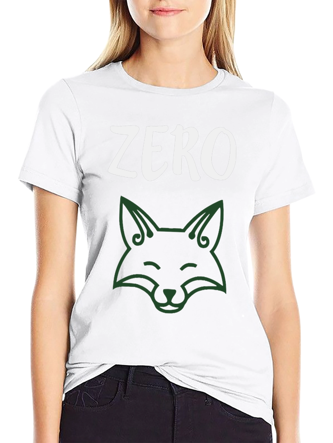 Zero Fox Given T-Shirt - Stylish Black Tee