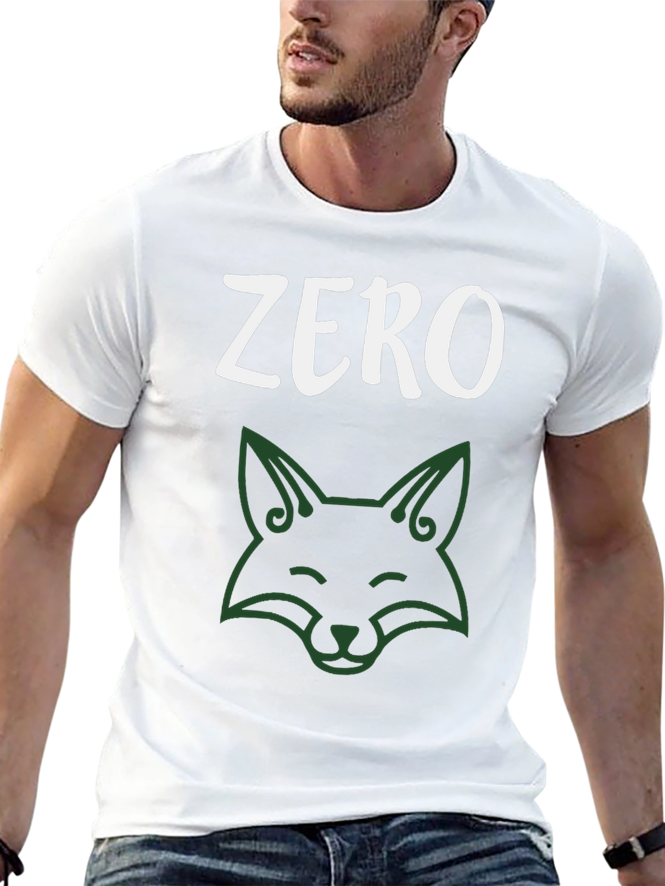 Zero Fox Given T-Shirt - Stylish Black Tee