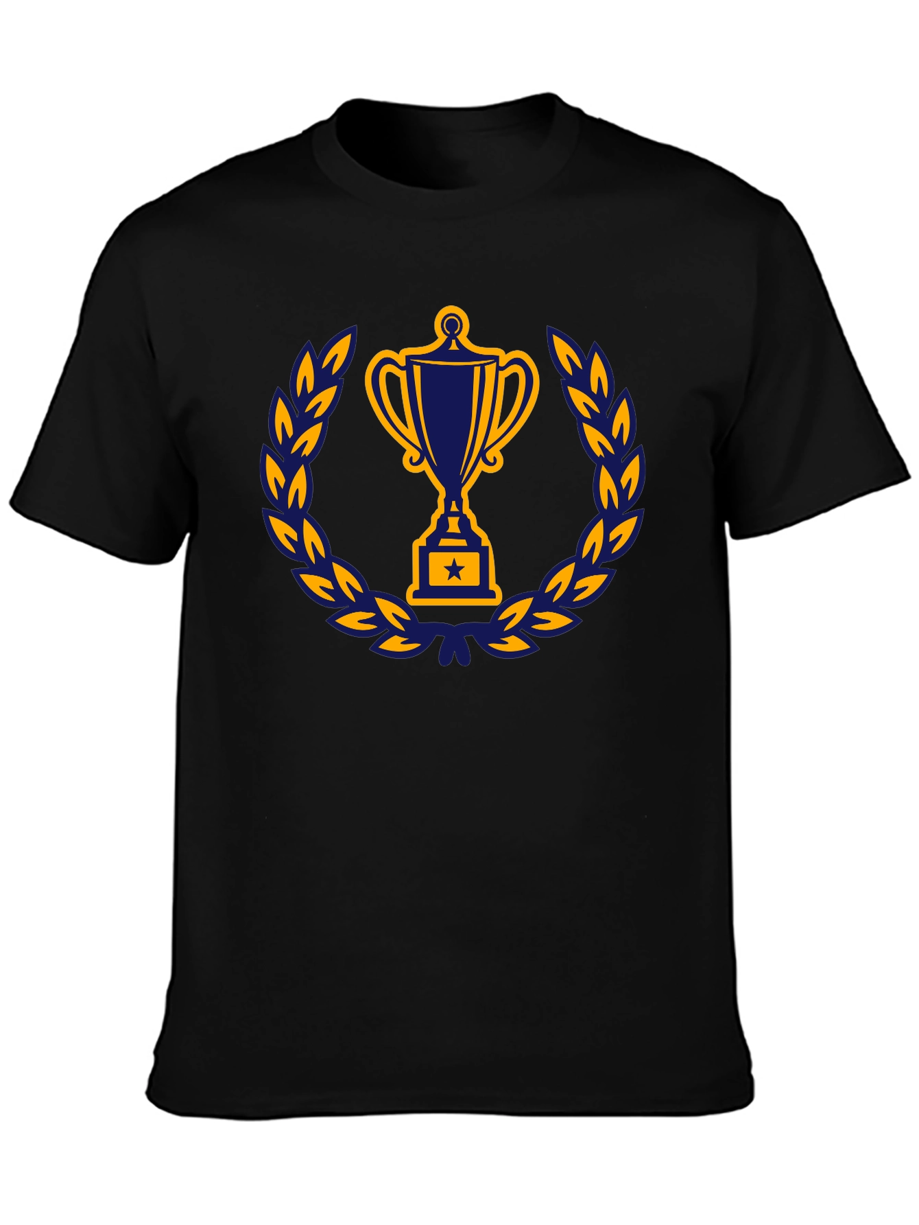 Trophy Graphic T-Shirt - Black