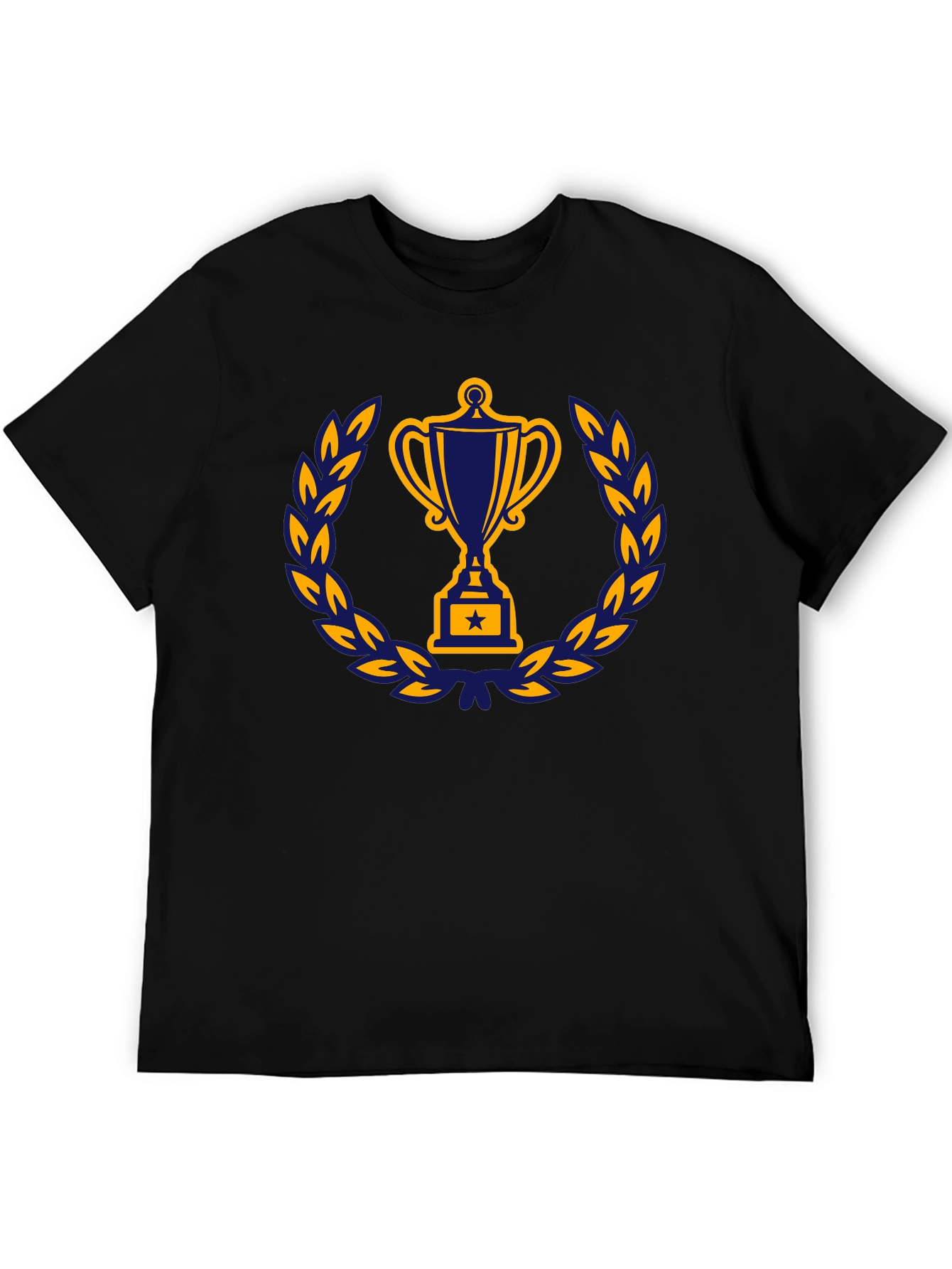 Trophy Graphic T-Shirt - Black