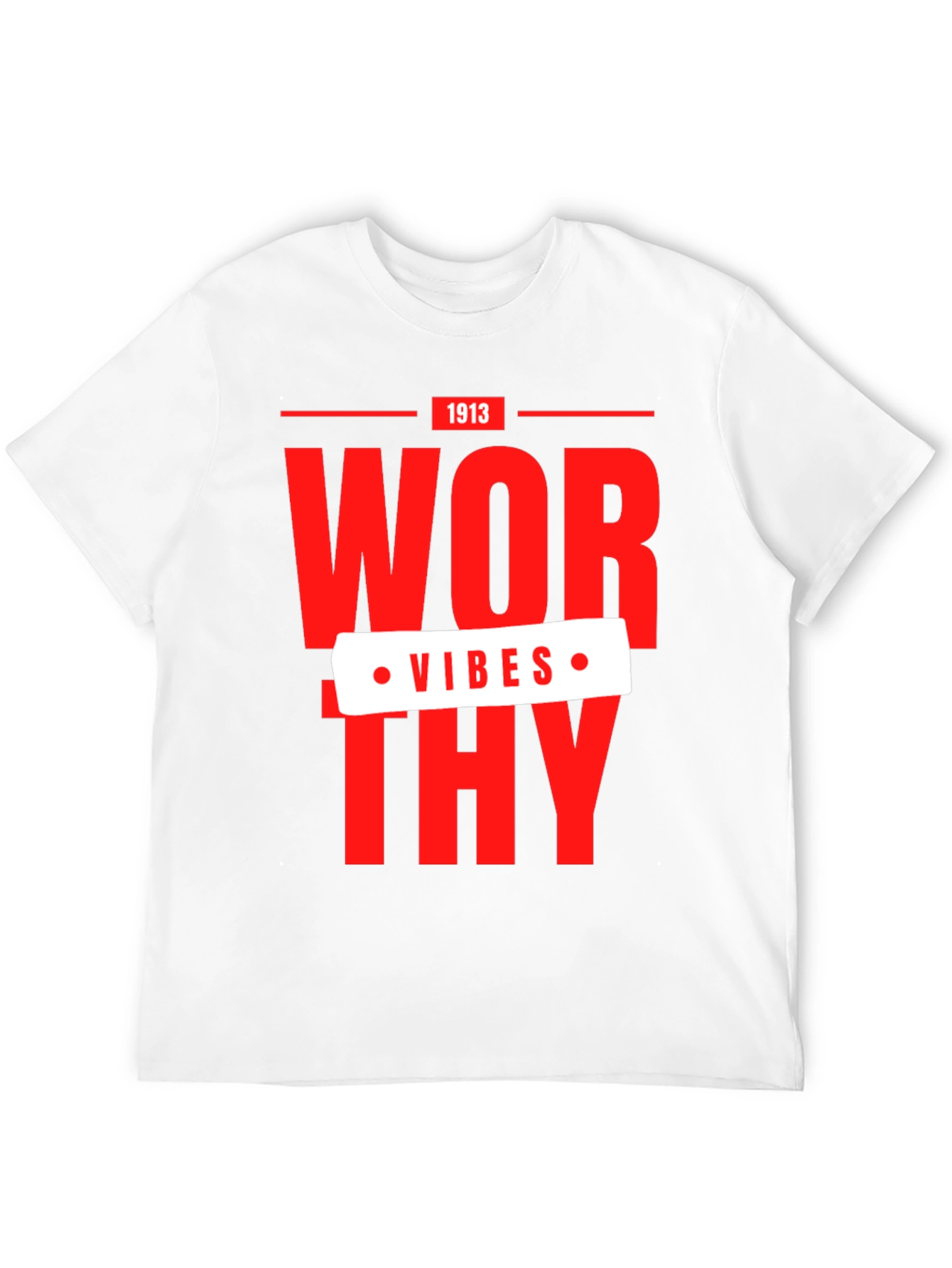 Worthy Vibes 1913 Graphic T-Shirt