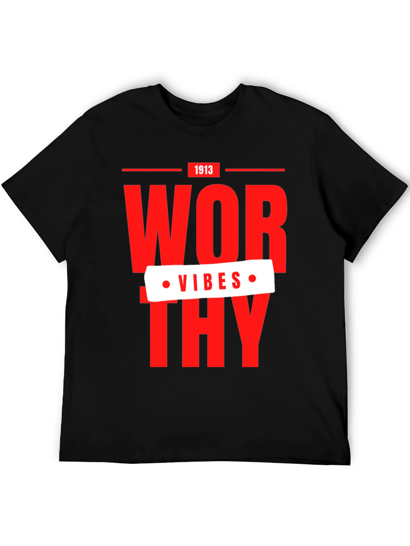 Worthy Vibes 1913 Graphic T-Shirt