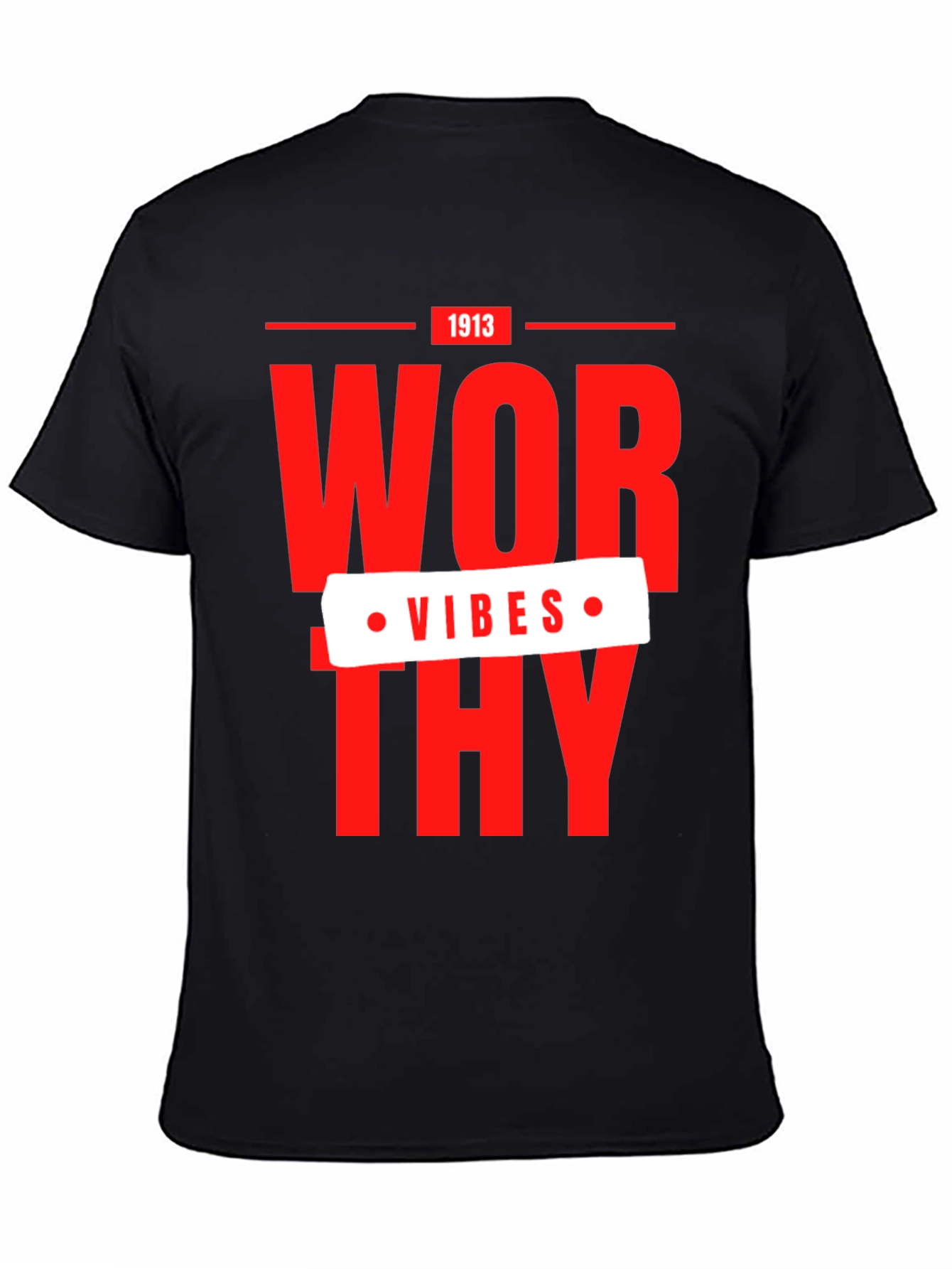 Worthy Vibes 1913 Graphic T-Shirt