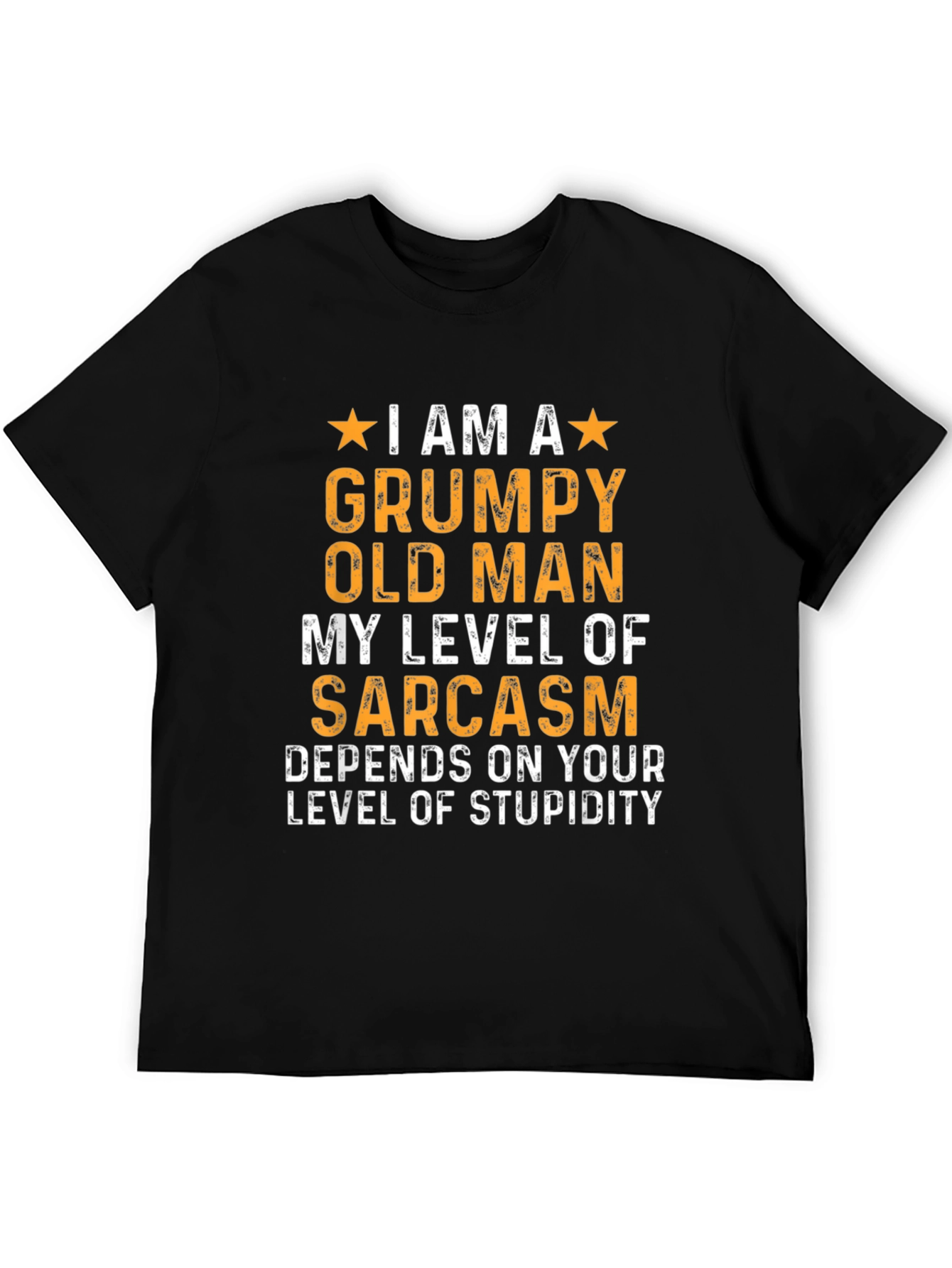 Grumpy Old Man Sarcasm T-Shirt