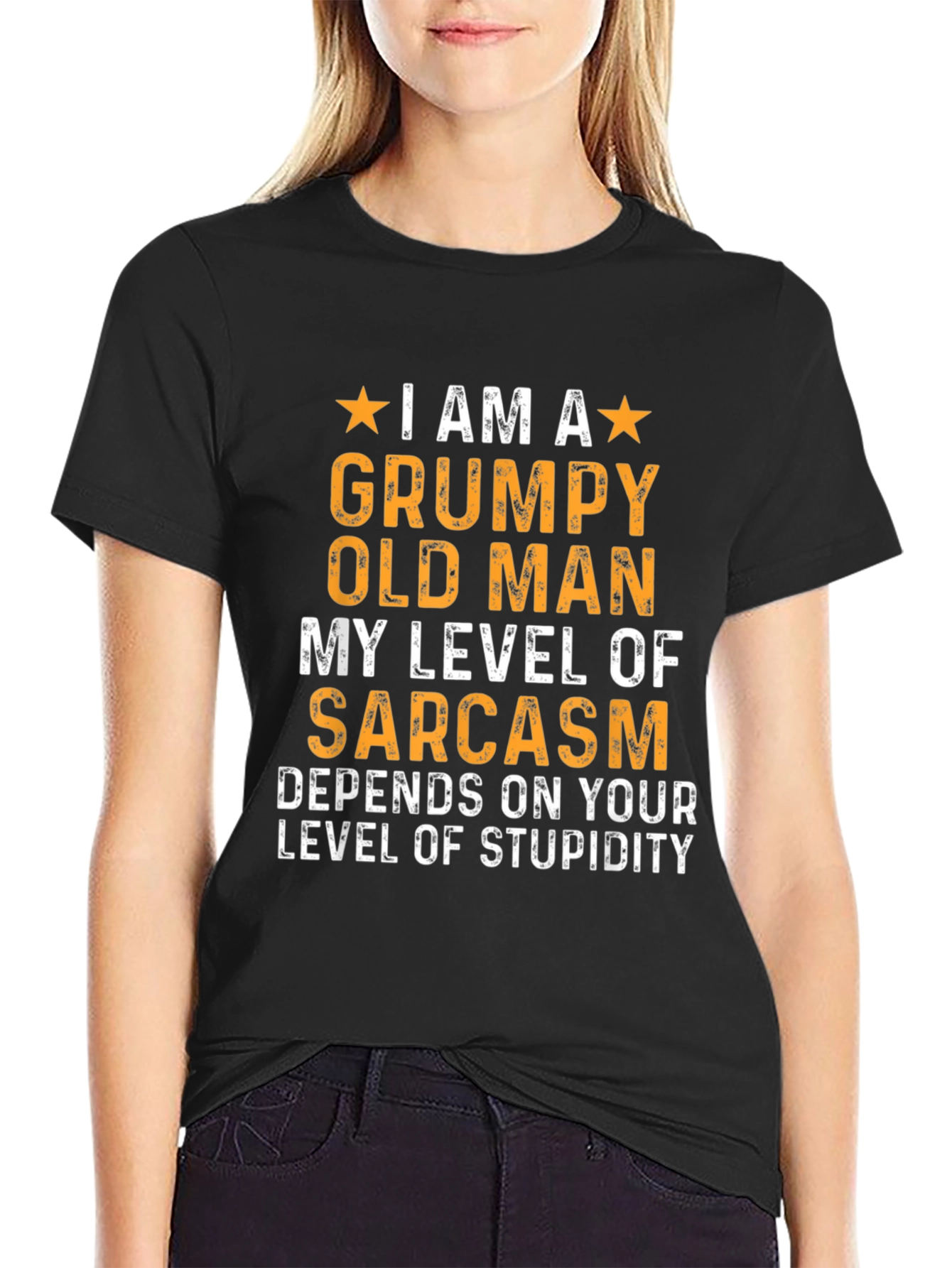 Grumpy Old Man Sarcasm T-Shirt