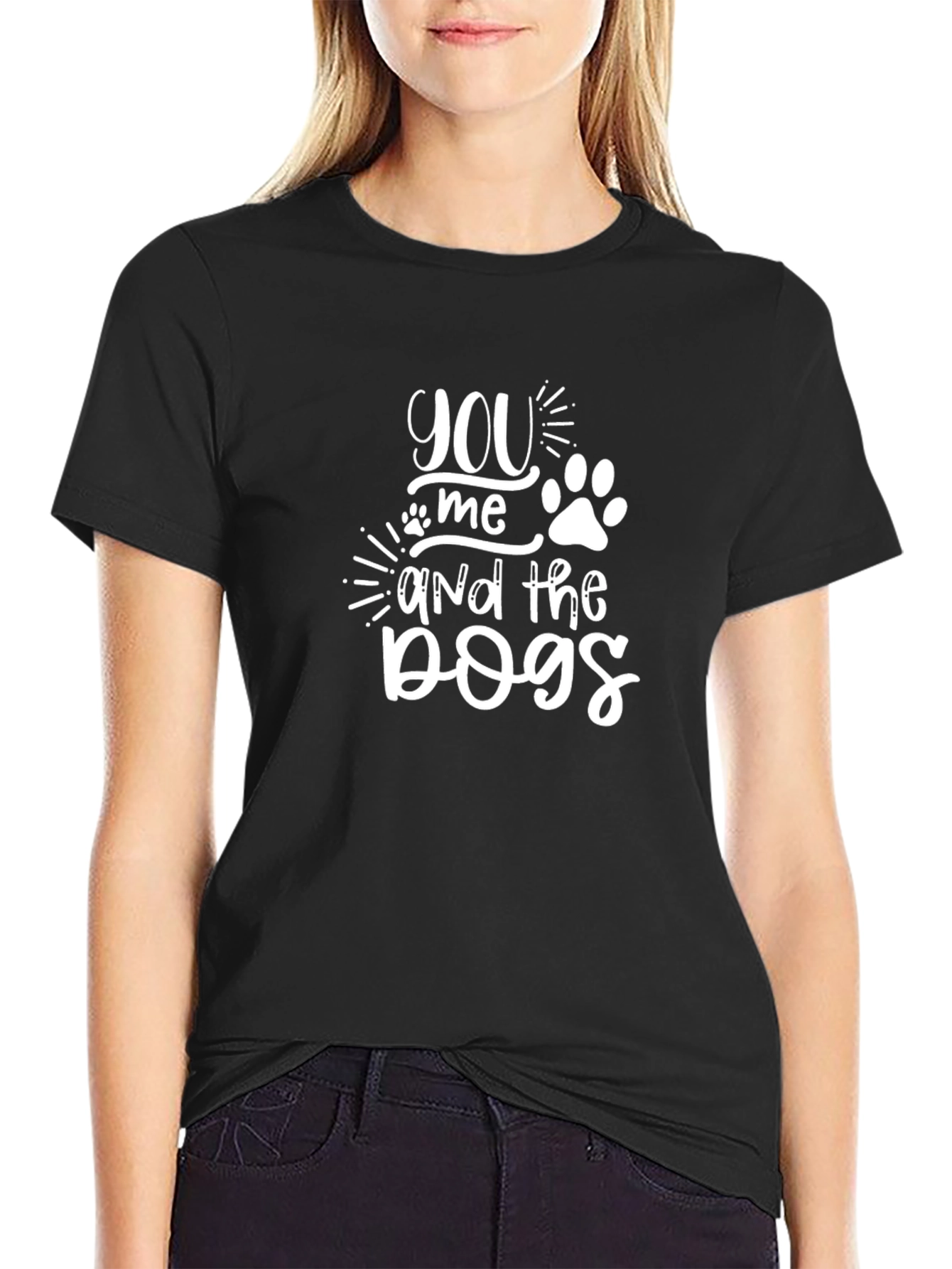 You Me and the Dogs Graphic T-Shirt