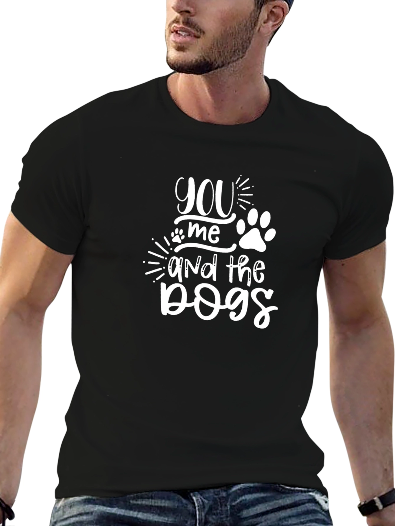 You Me and the Dogs Graphic T-Shirt