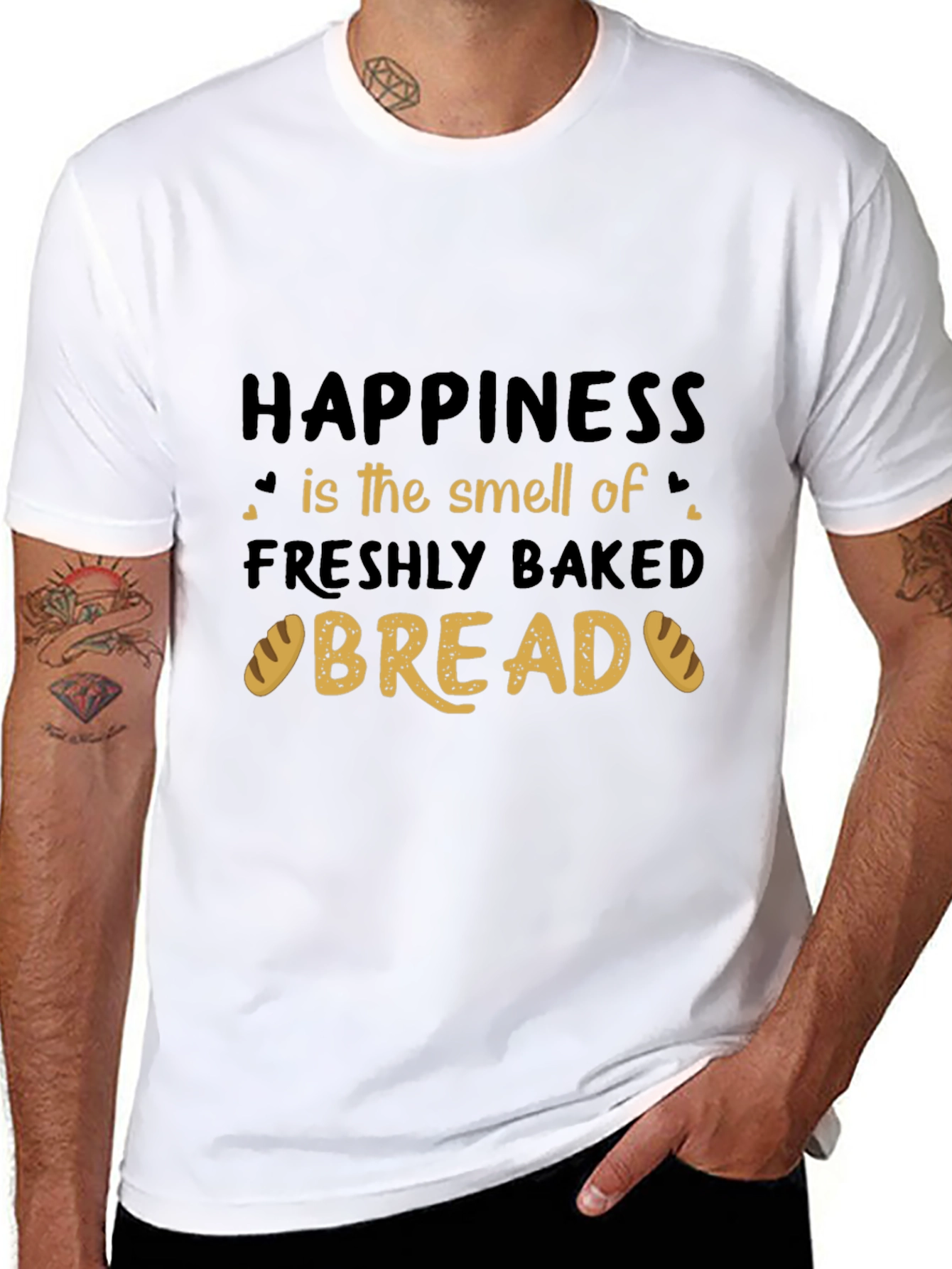 Happiness is Freshly Baked Bread T-Shirt